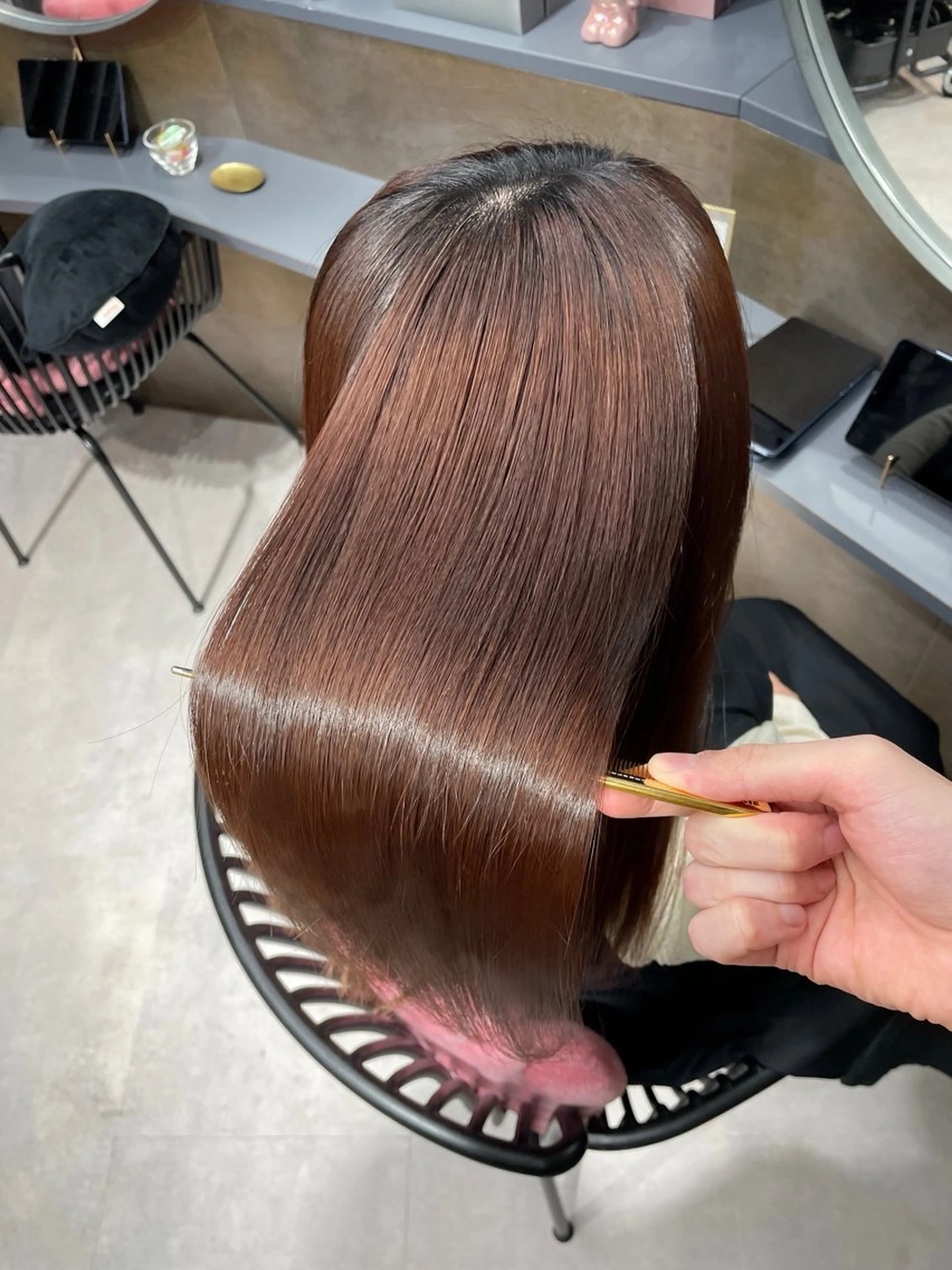 ロング 半個室サロンyoures hair 髪質改善トリートメント東新宿店所属・榊原竜弥 髪質改善/美髪作りのヘアスタイル