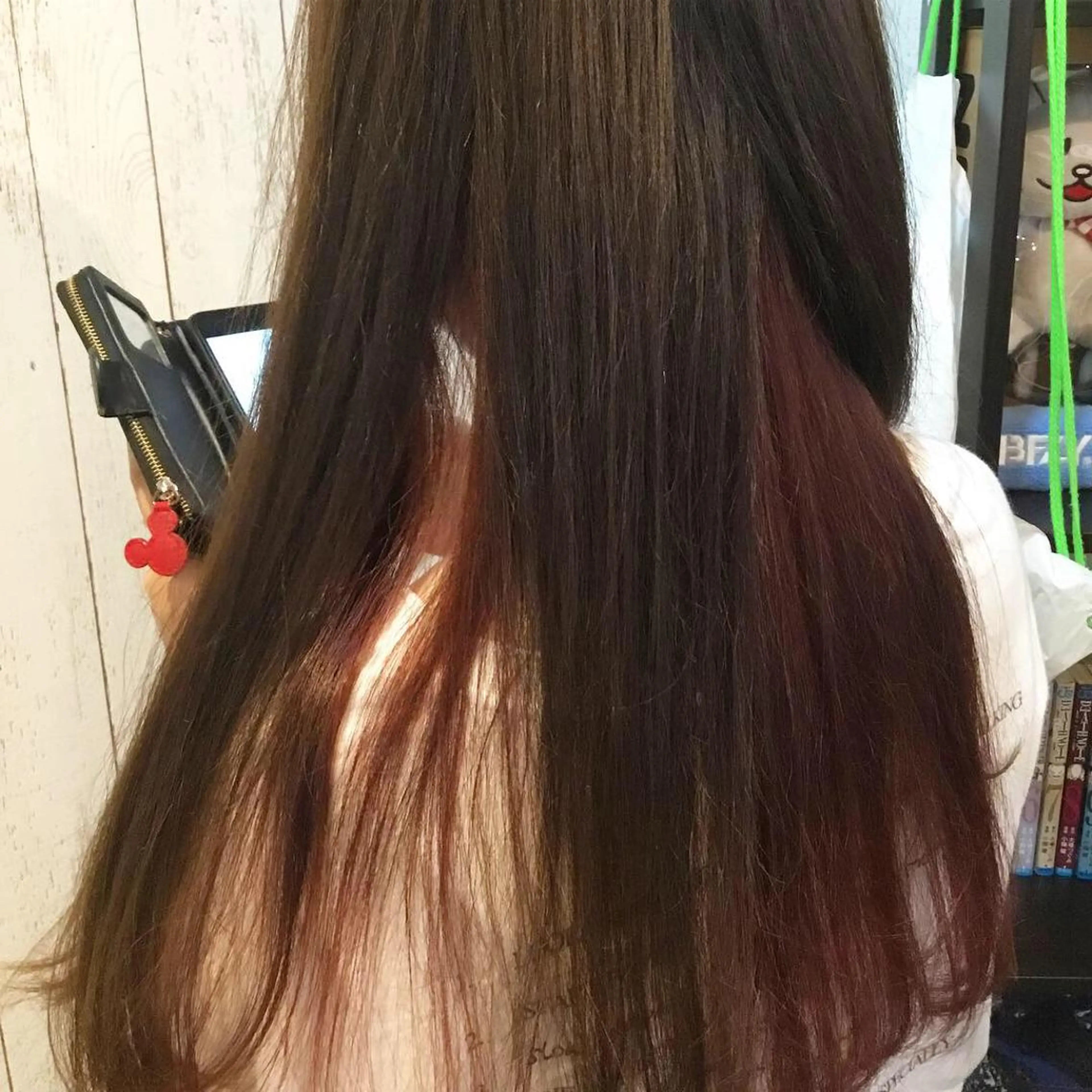 ロング カラー 金崎 新吾のヘアスタイル