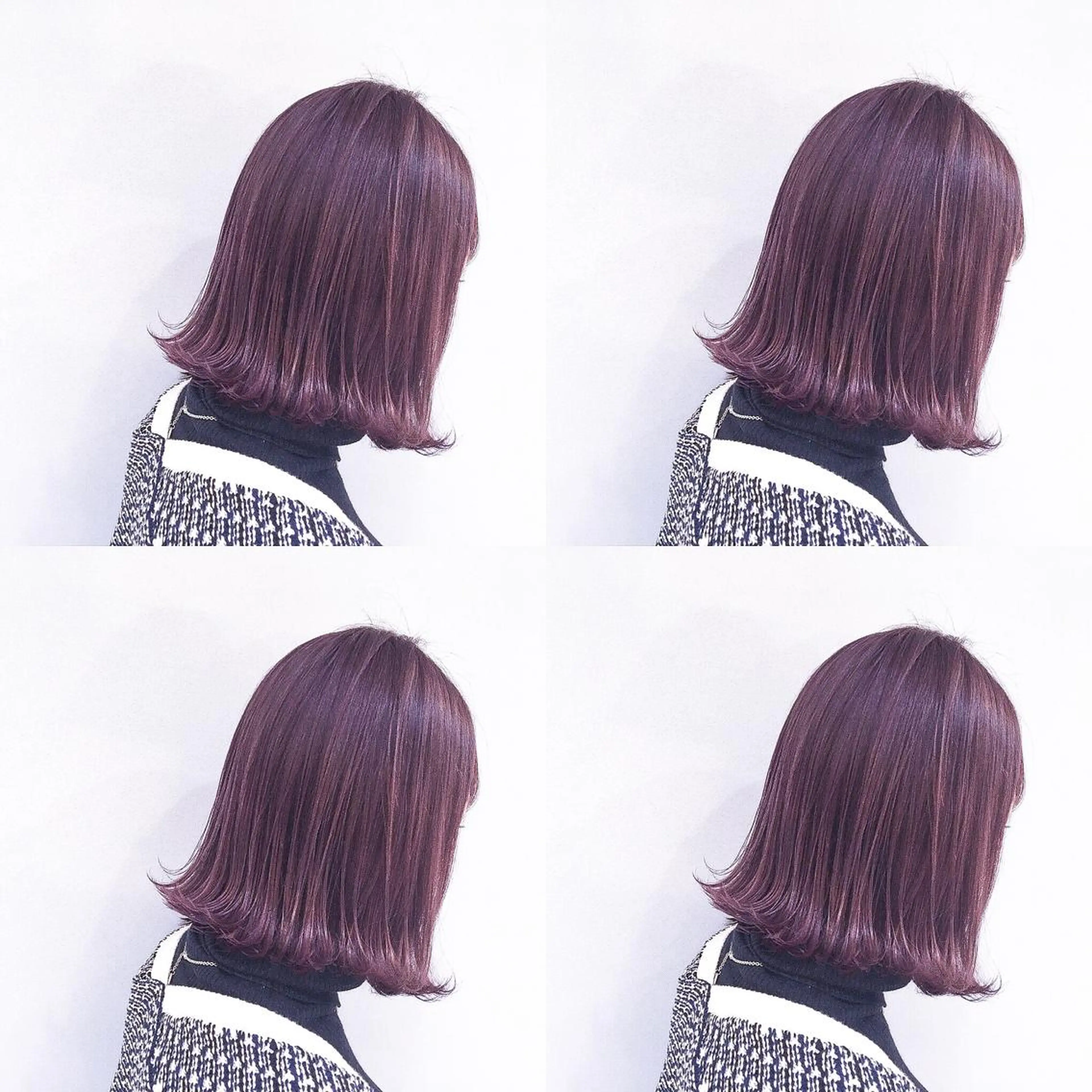 ミディアム カラー なんば髪質改善カラー Ardoreのヘアスタイル