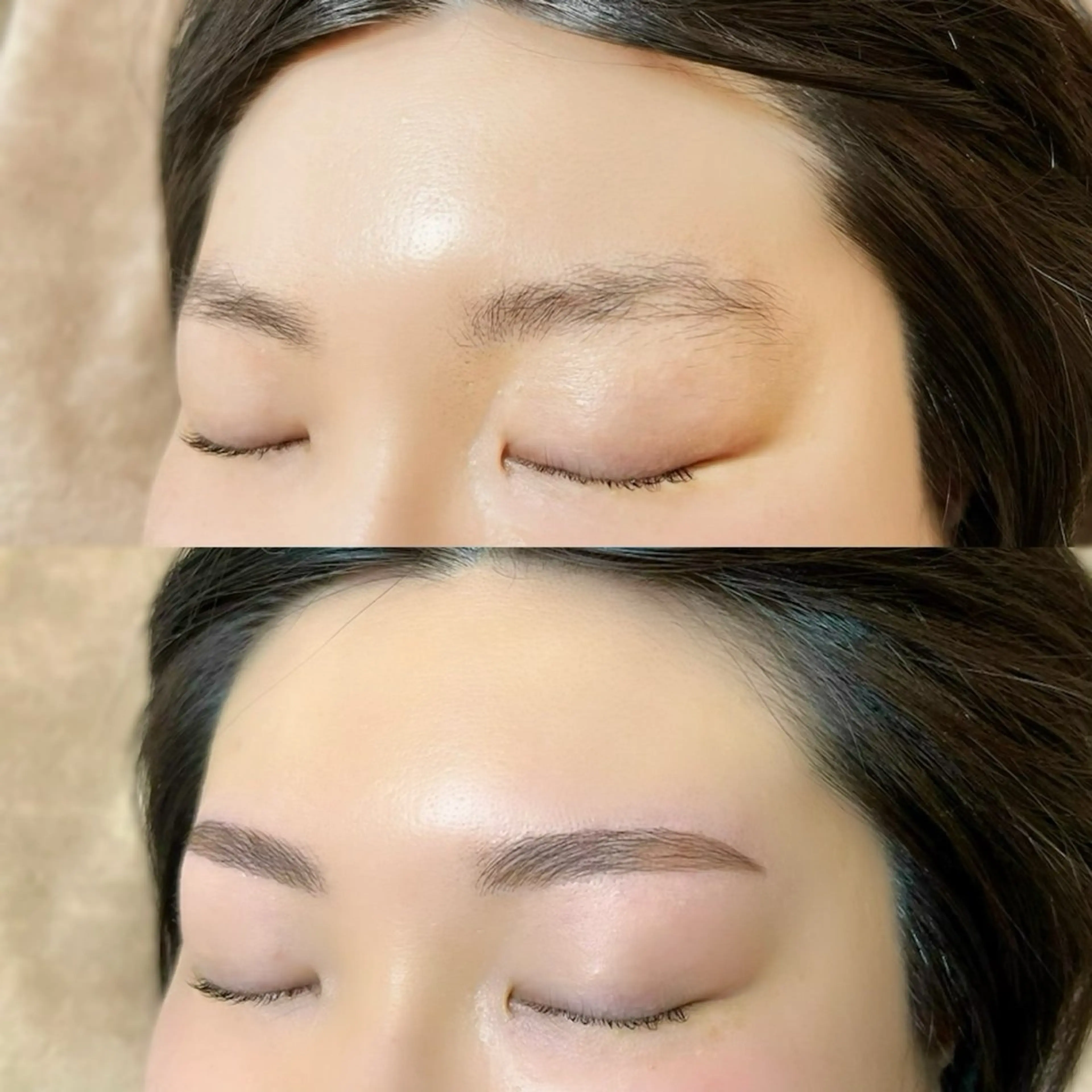 アイブロウ 眉毛ワックス脱毛 colette. 玉造店所属・colette. 岡林のマツエク・マツパデザイン