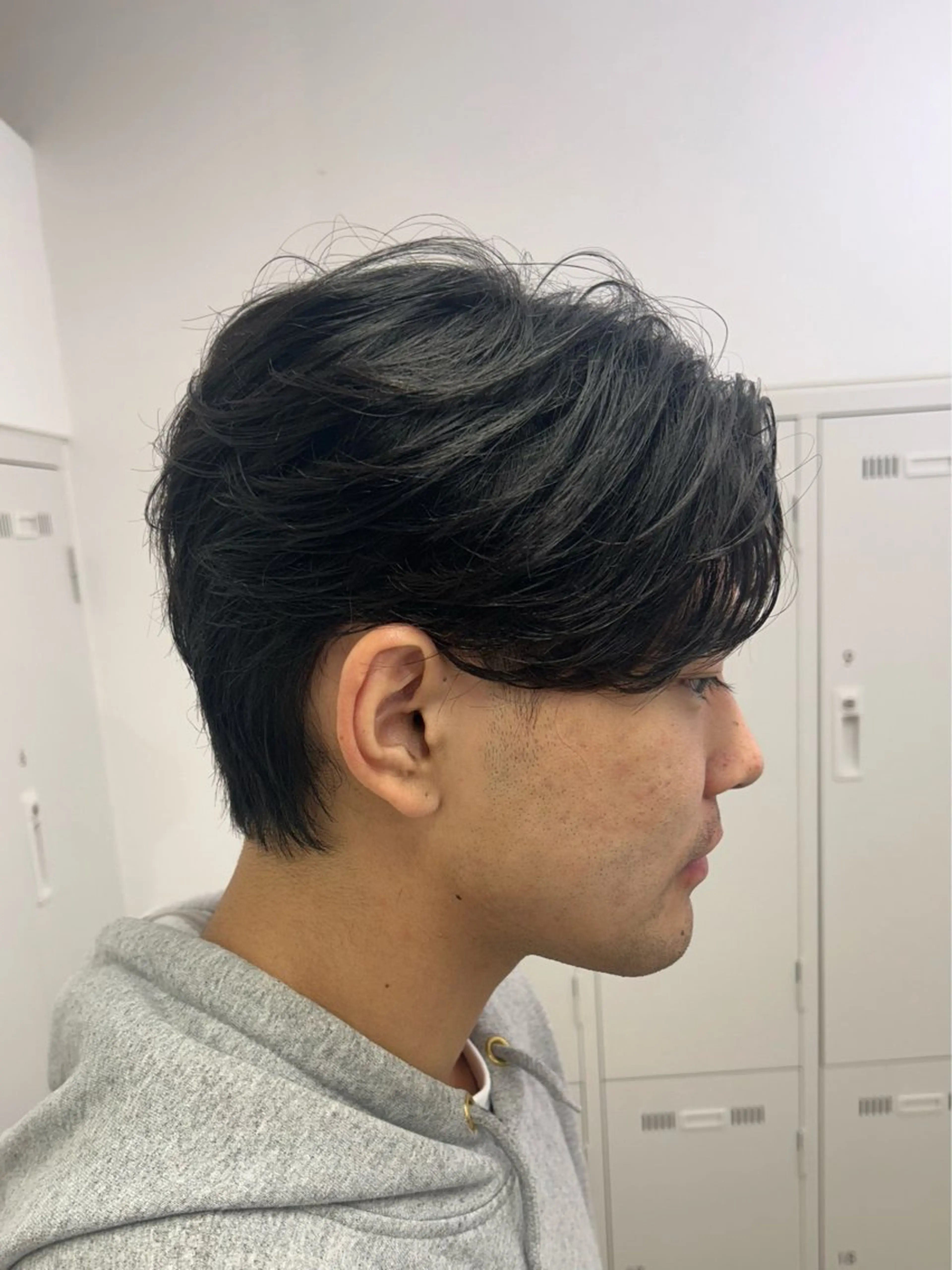 ミディアム パーマ メンズ カット ♠️メンズ特化／ 社 由樹♠️のヘアスタイル