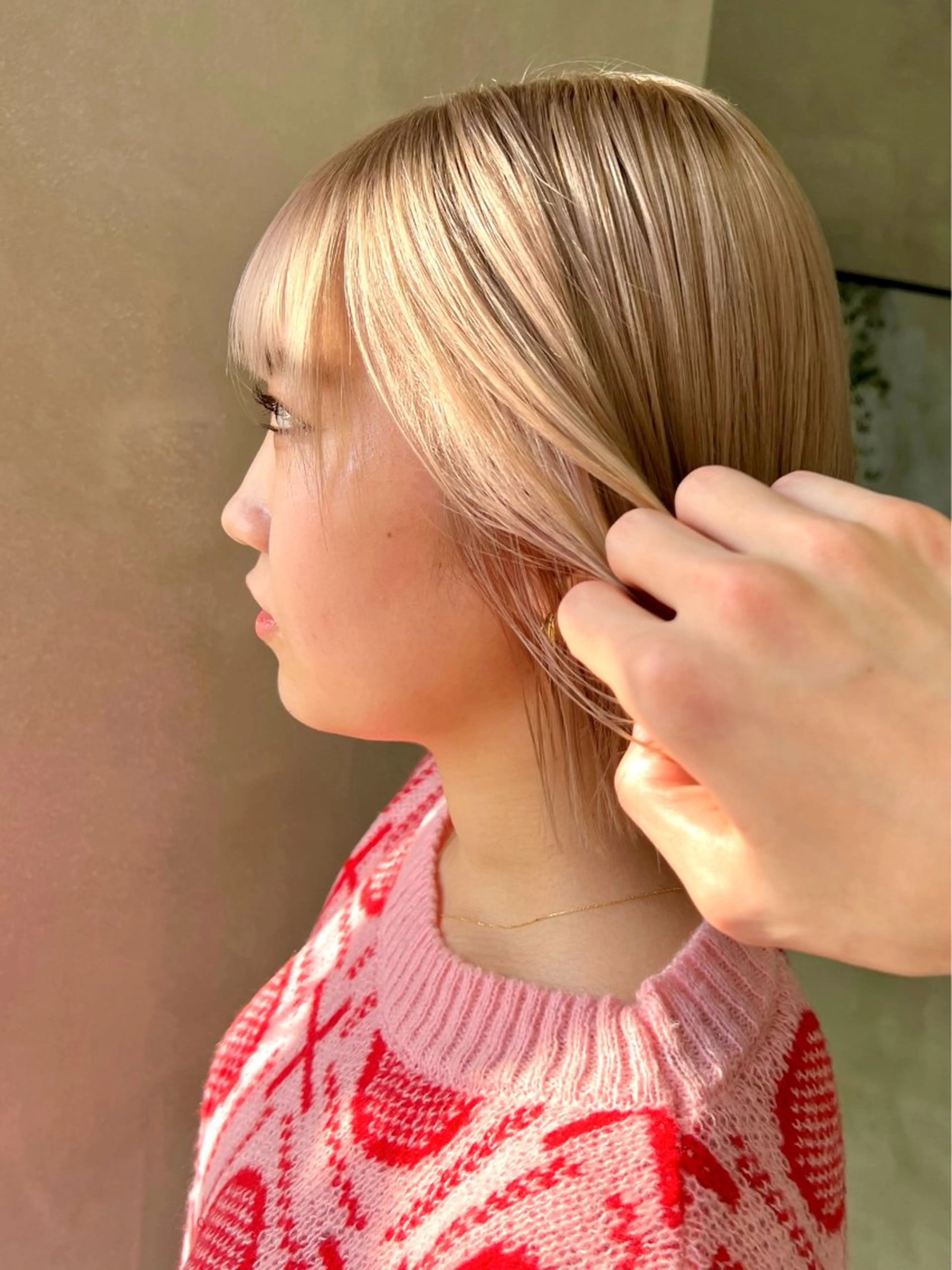 ショート カラー カット ヘアカラー トリートメント デザイン/ブリーチ Kaito🐩/栄のヘアスタイル