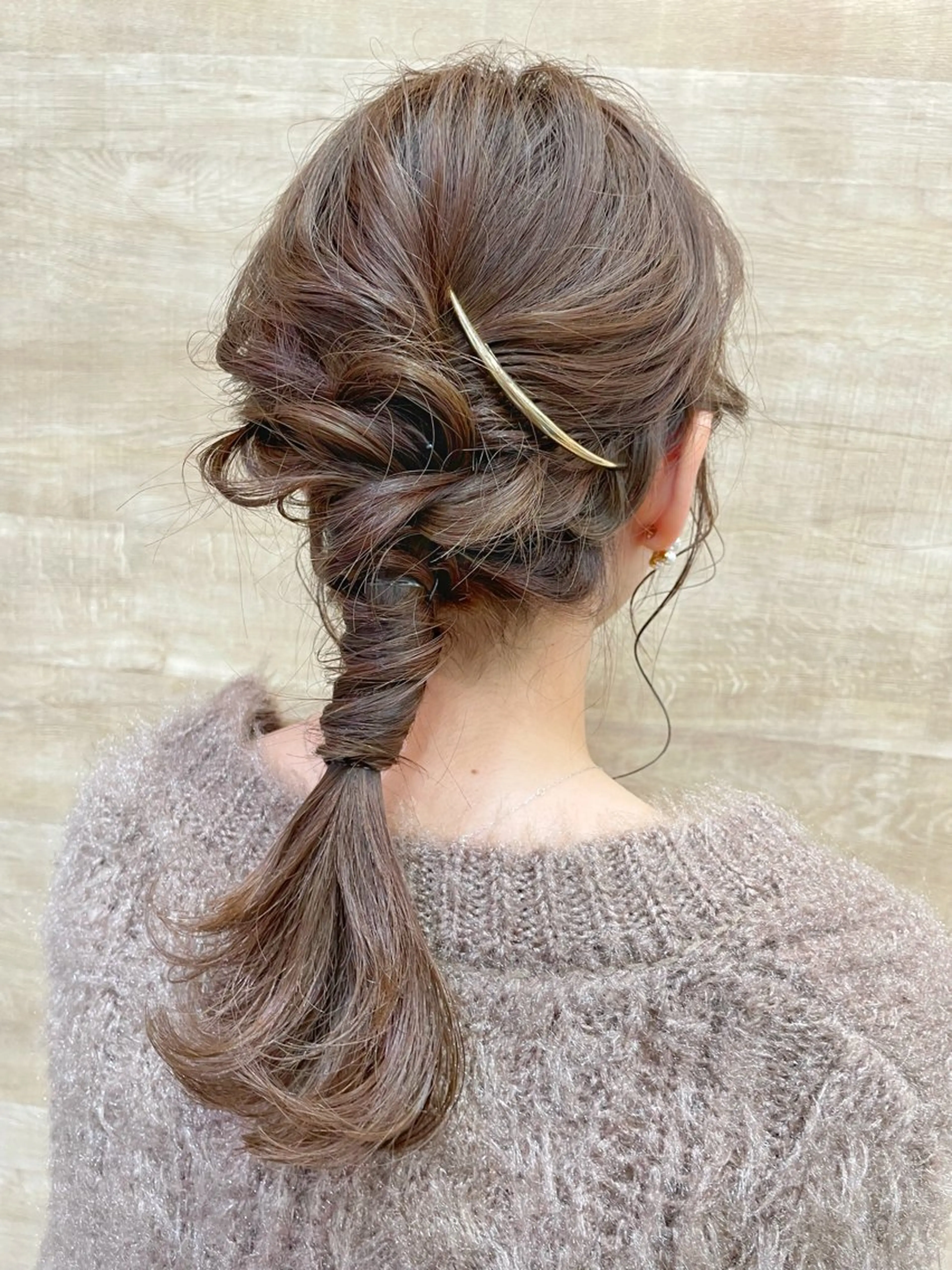 ロング ヘアアレンジ 艶カラー/縮毛矯正/ ケア/アレンジ/桜悠のヘアスタイル