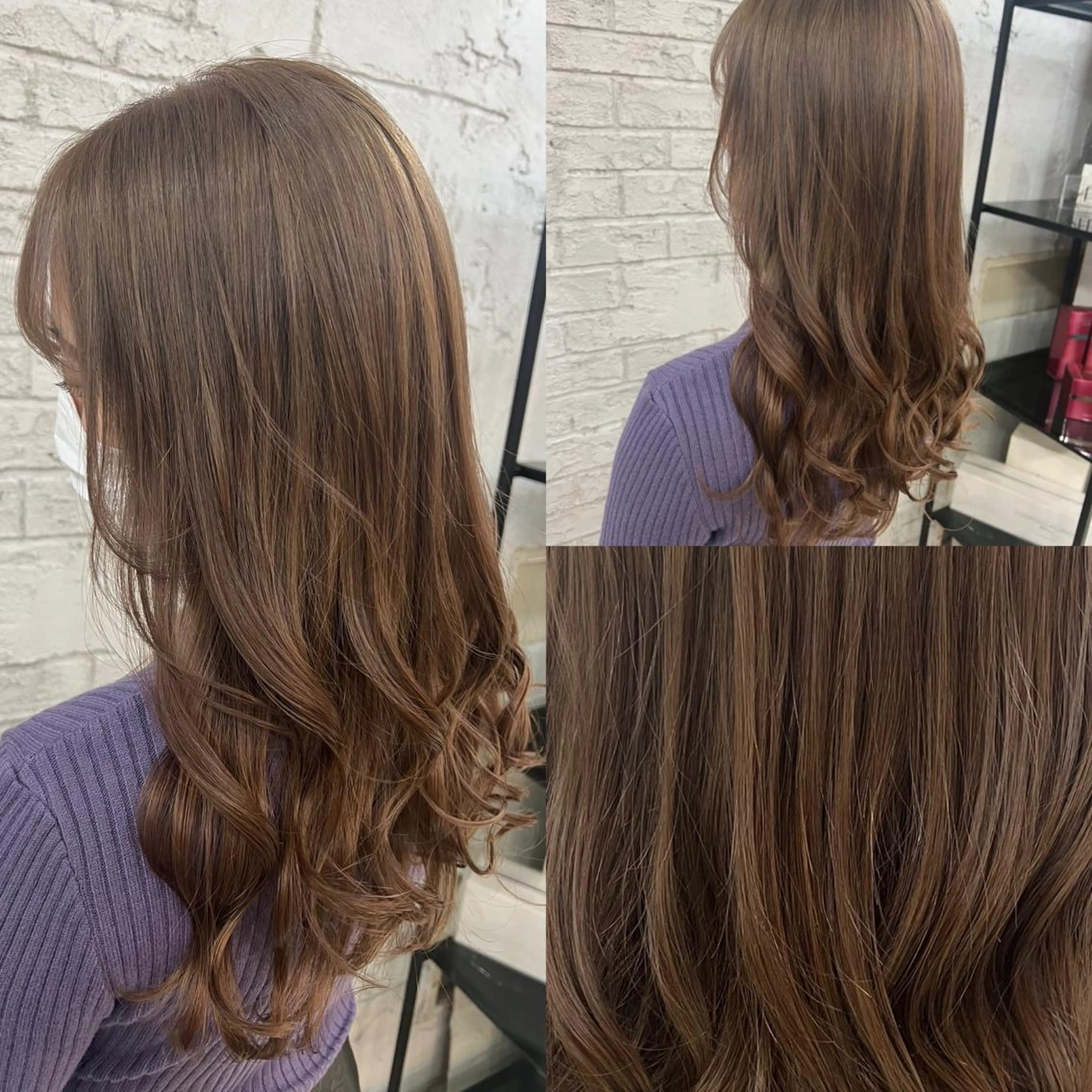 ロング カラー エクステ＆艶カラー 🎀YURINA🎀のヘアスタイル