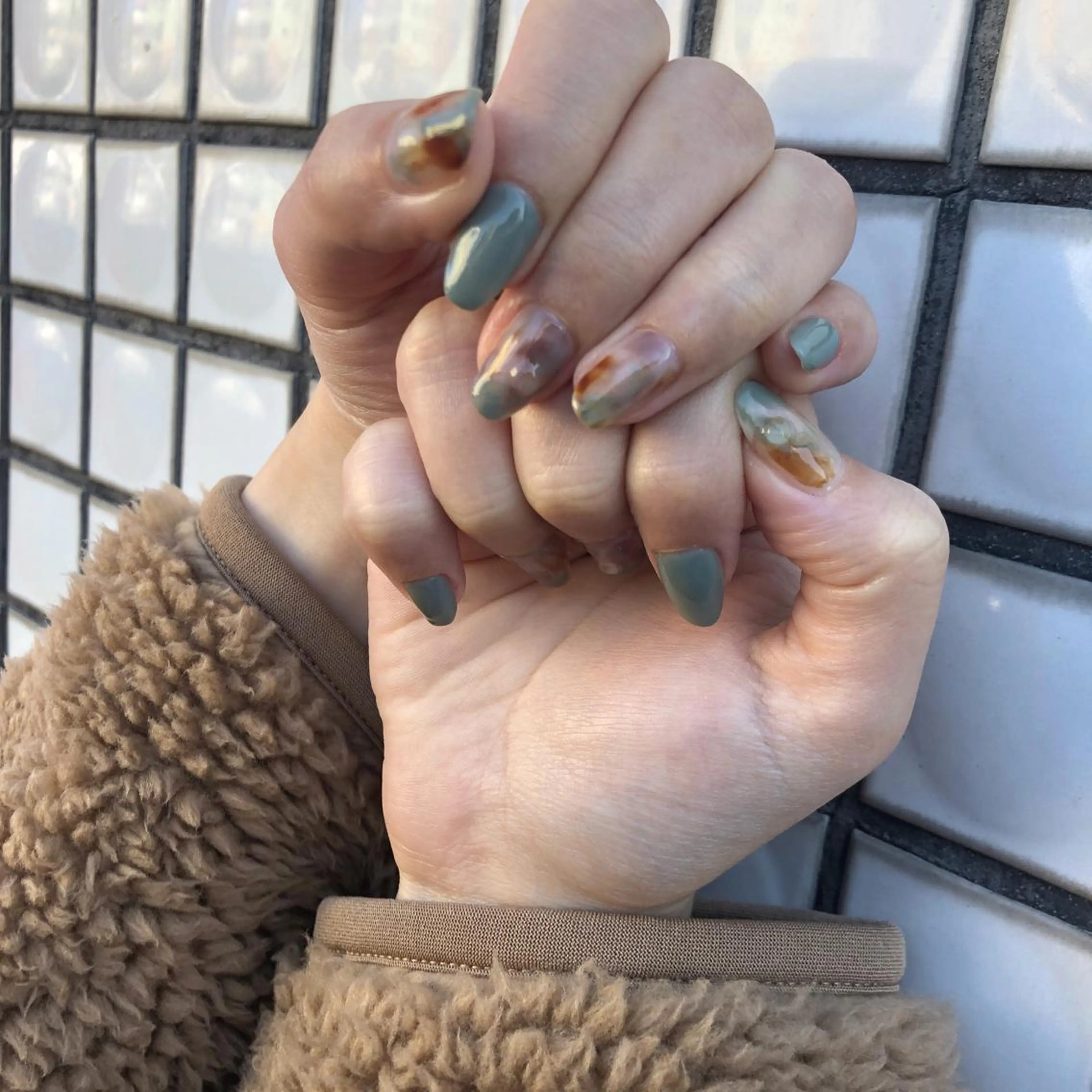 ネイル ニュアンスネイル エレン 南越谷のネイルデザイン