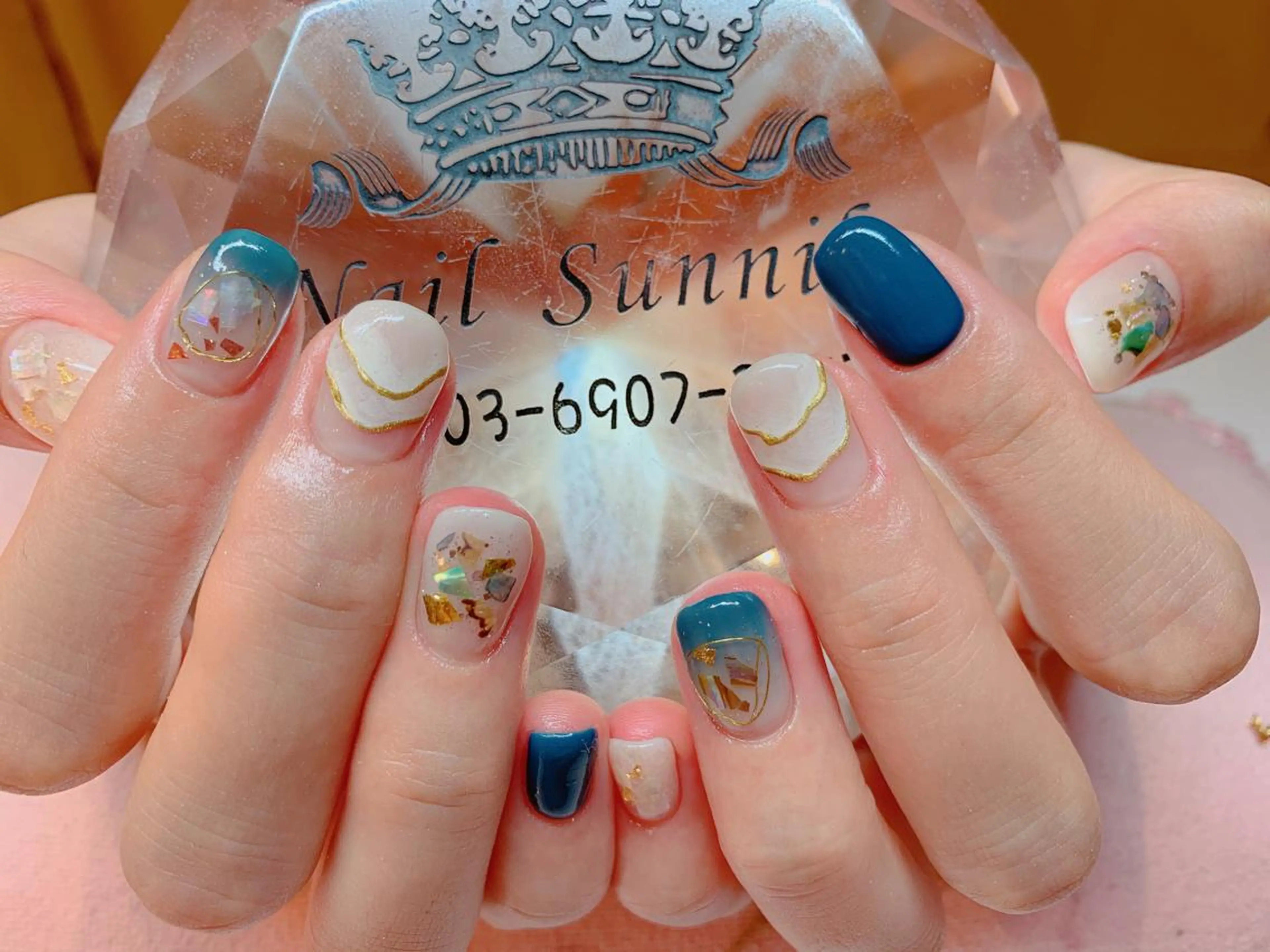 ネイル 長さだし専門店 M2　rikaのネイルデザイン