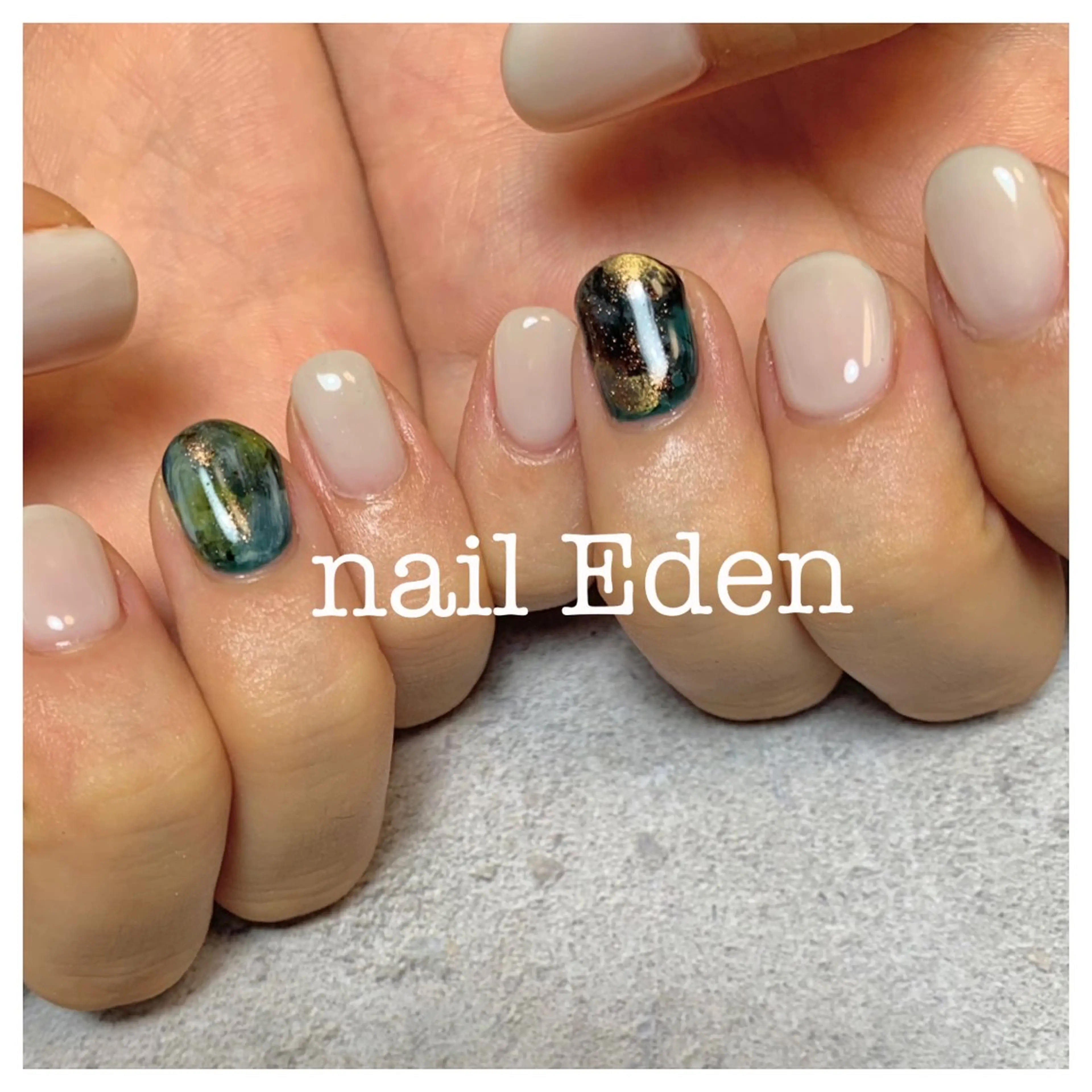 ネイル 持ち込み ハンドネイル ハンドケア Eden　private nail saron所属・Eden ♾️のネイルデザイン