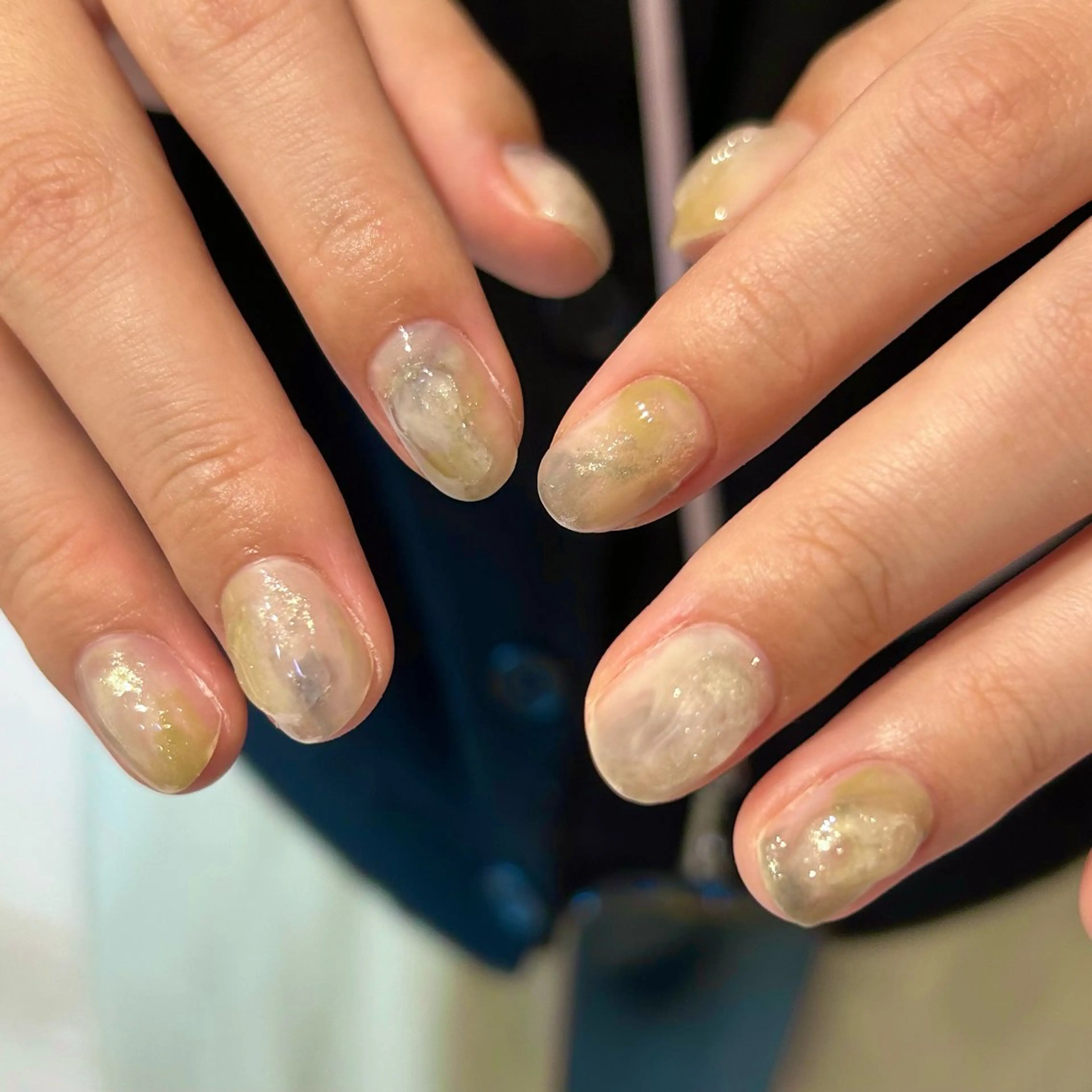 ネイル シンプルネイル 冬ネイル Chipieee manamiのネイルデザイン