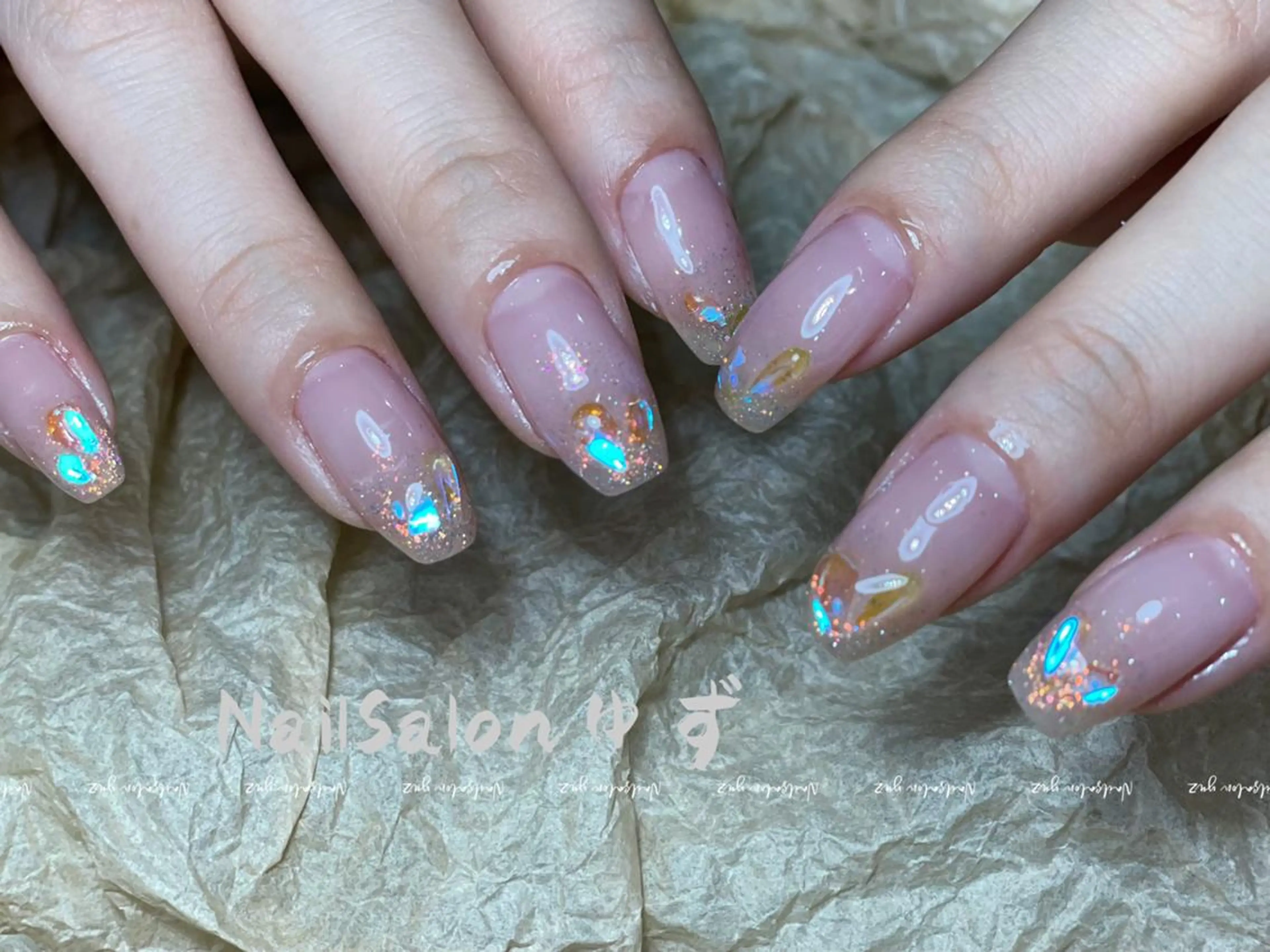 ネイル ハンドネイル MAKI💚💚💚 秋葉原.のネイルデザイン