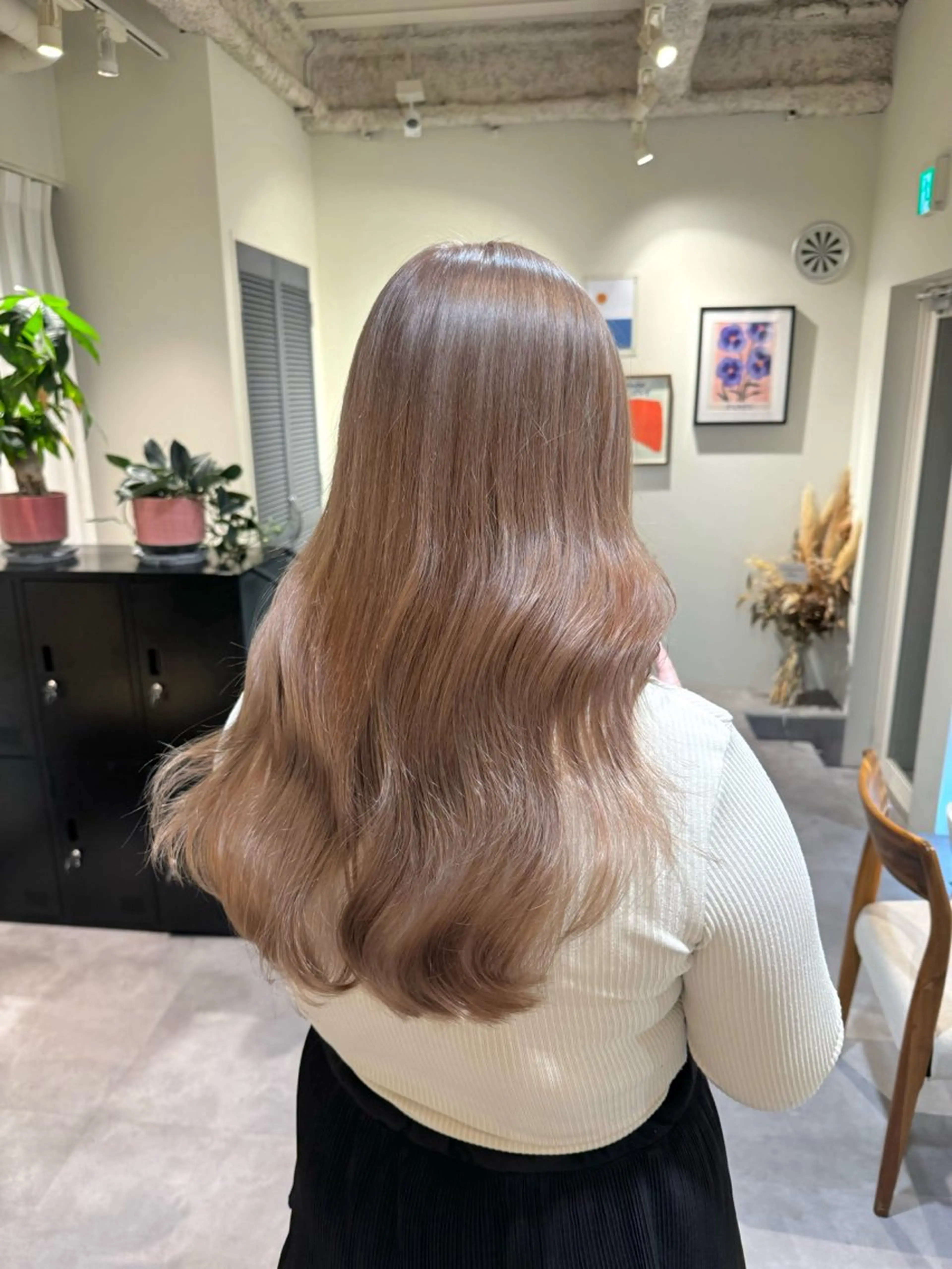 ロング カラー ayaka♡ 柔らかカラーのヘアスタイル