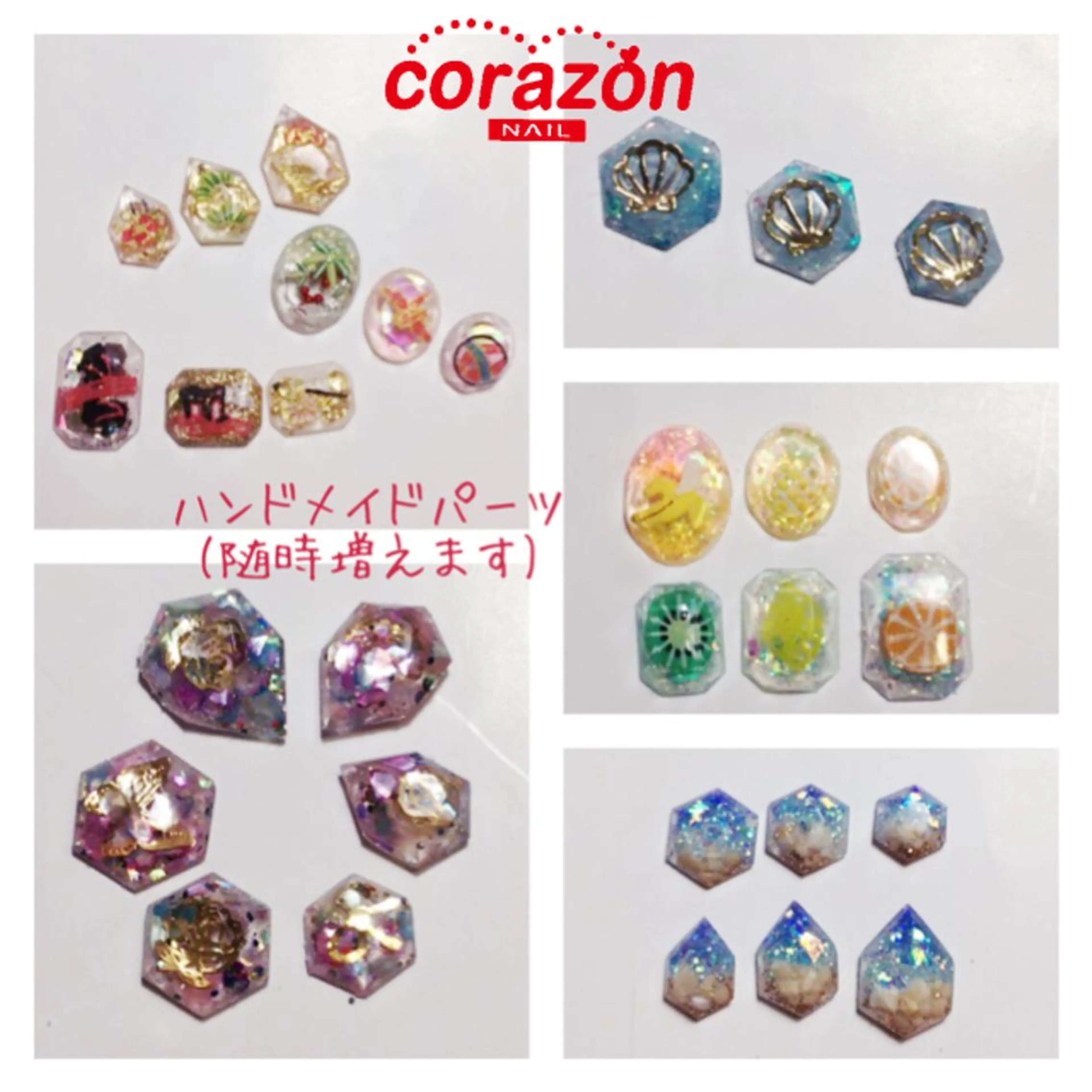 ネイル アートネイル パステルネイル ストーンネイル corazon所属・ネイリスト aicoのネイルデザイン