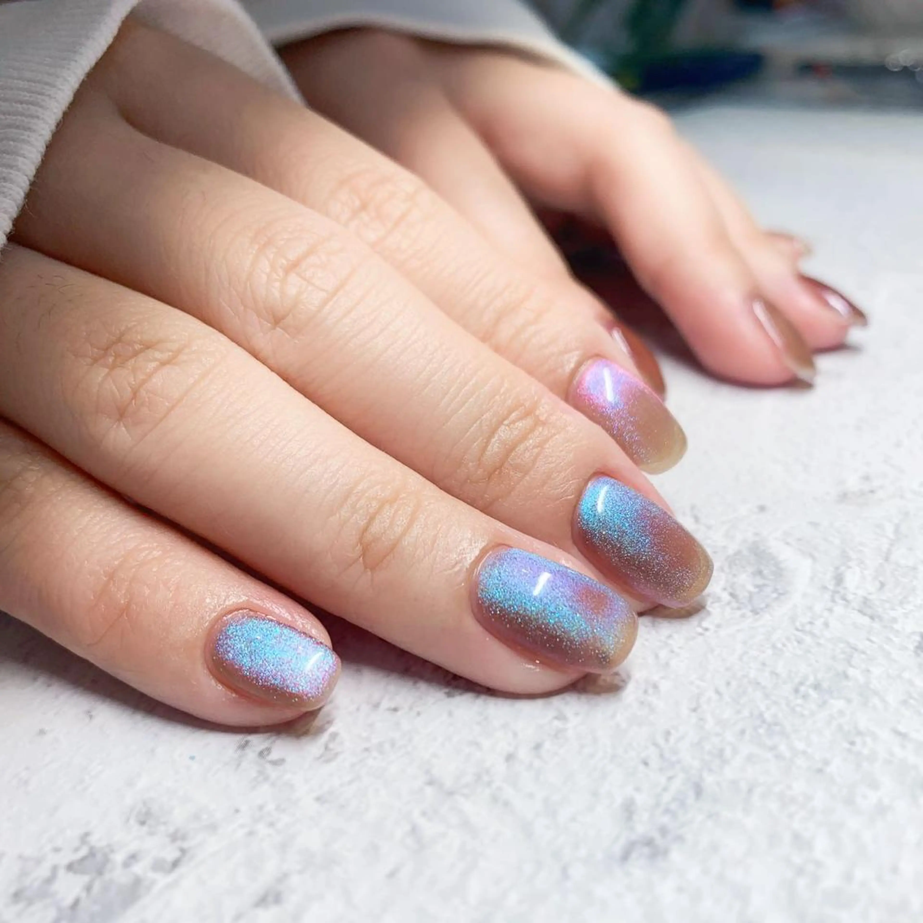 🉐長さ出し10本🉐マグネットネイル🉐オフなしの写真