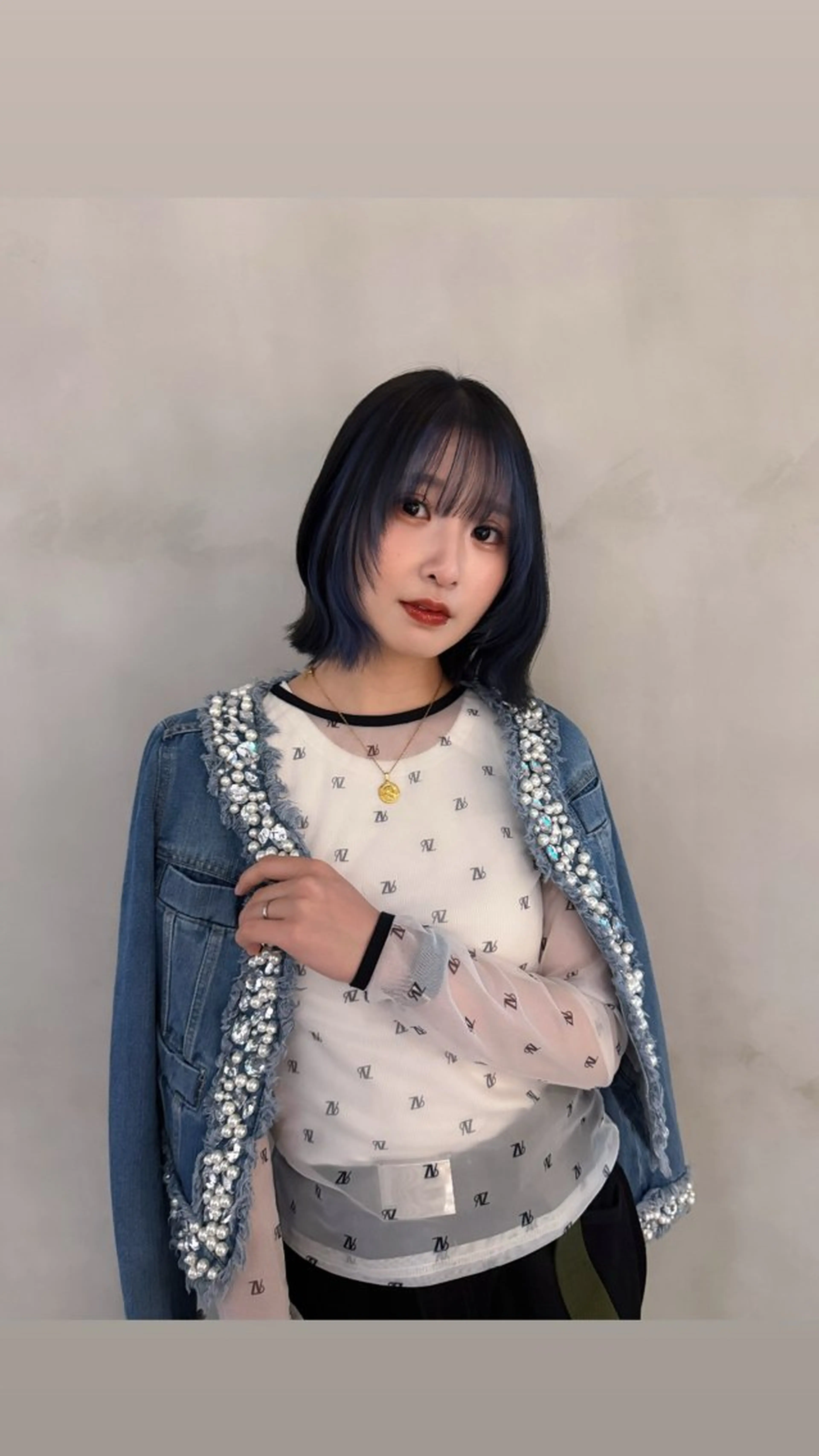 ショート ボブ 似合わせカット 横田 七美のヘアスタイル