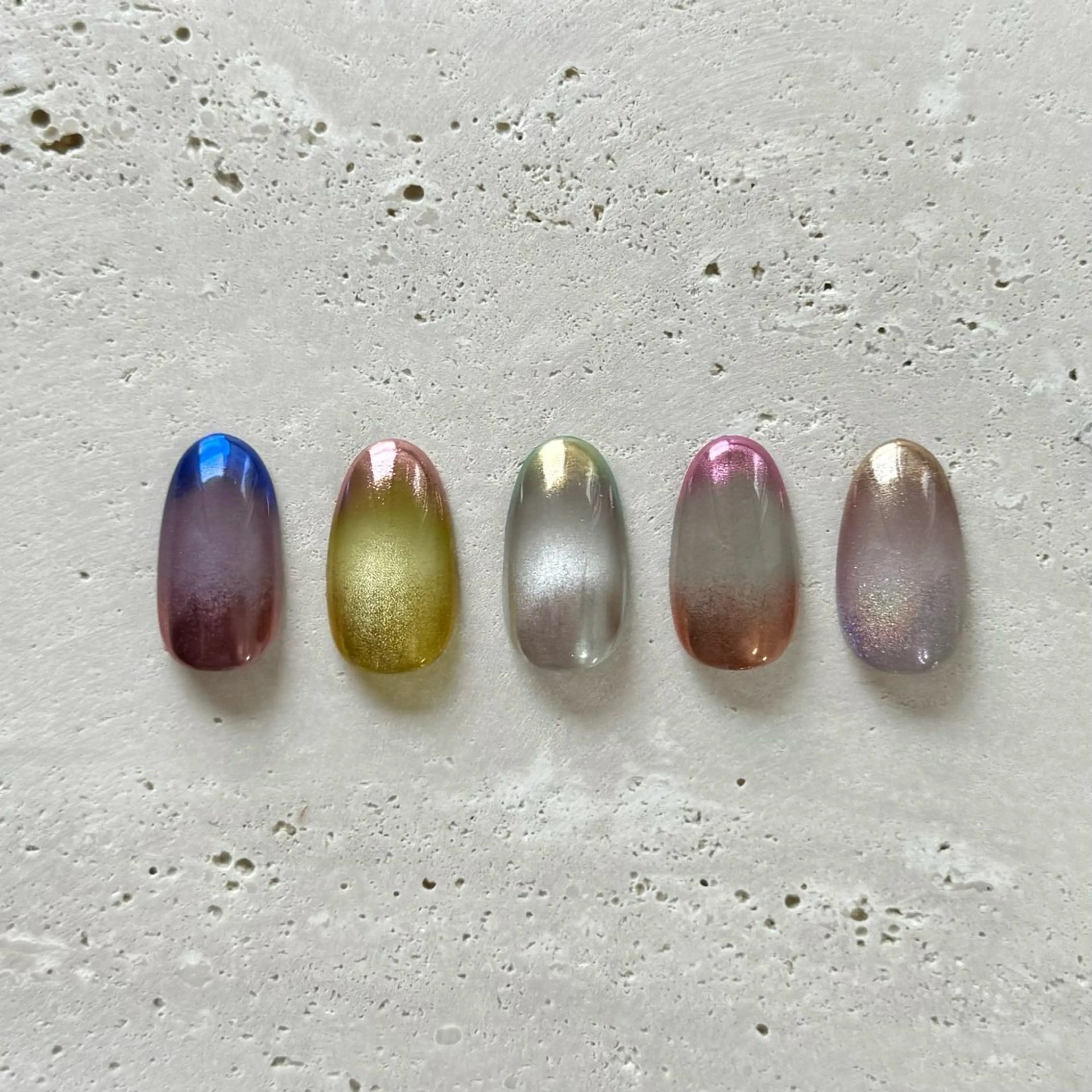 ネイル マグネットネイル ミラーネイル ハンドネイル HARUKA ネイリスト福岡/薬院のネイルデザイン