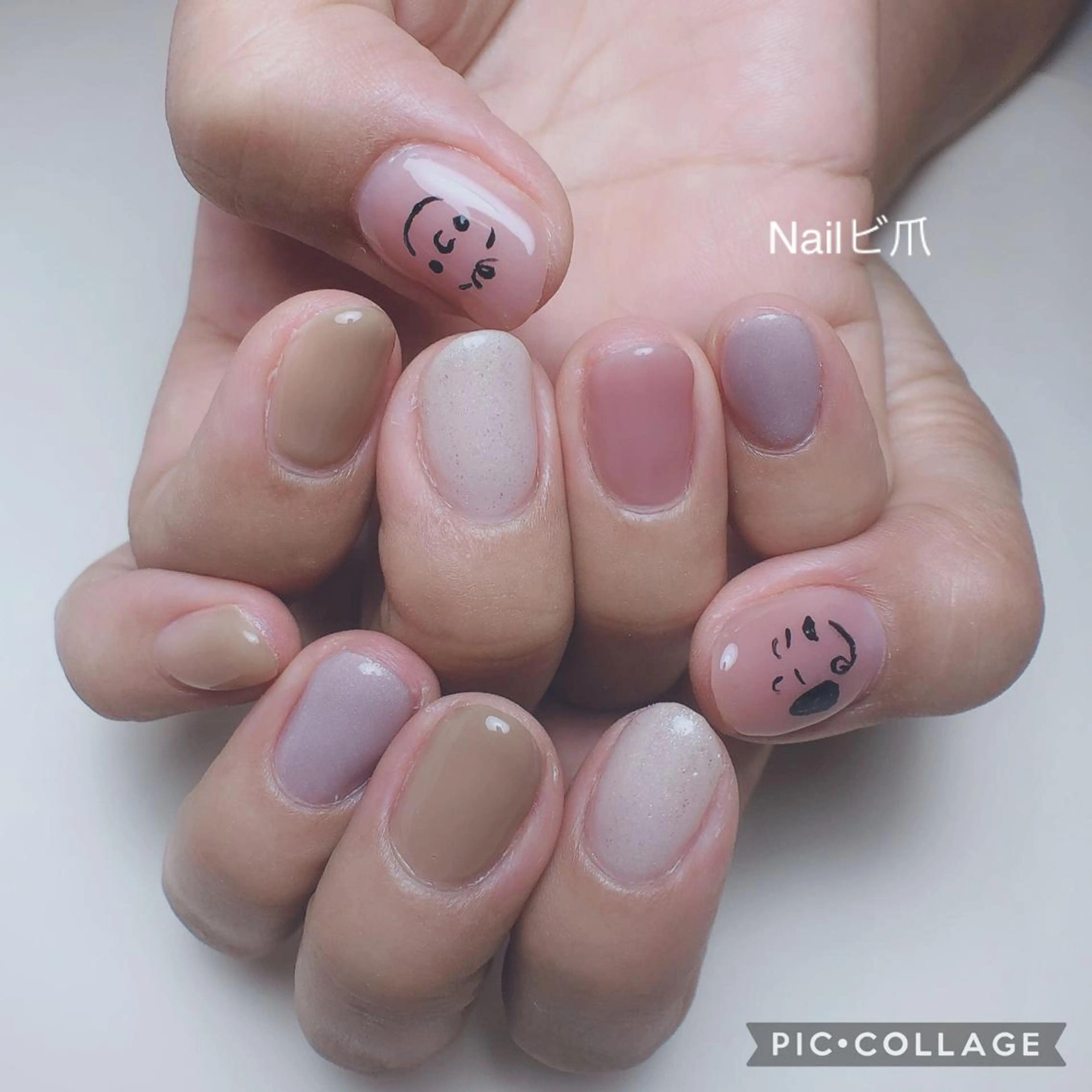 ネイル Nail ビ爪のネイルデザイン