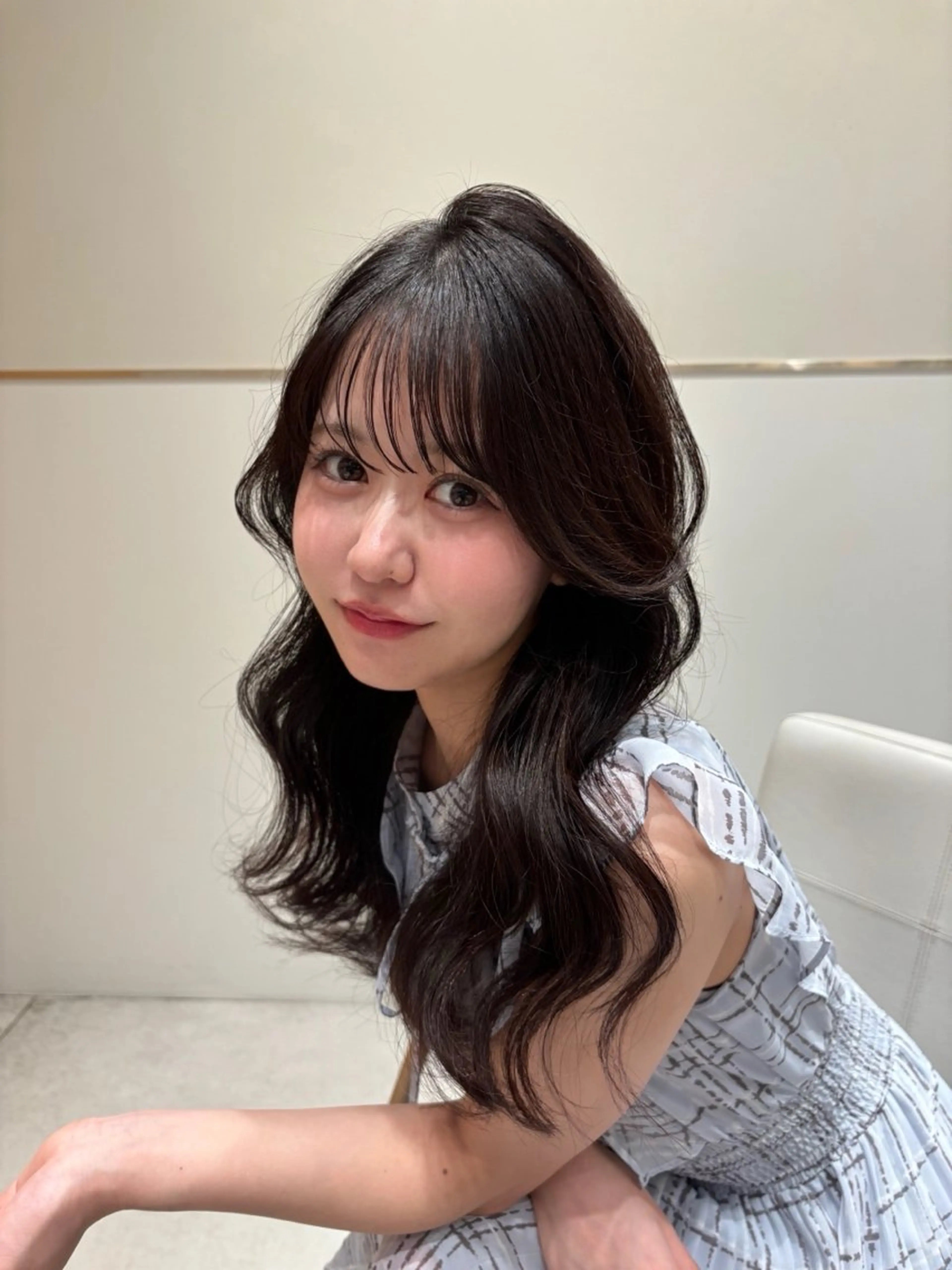 ロング ヘアアレンジ レイヤーカット/ 小塩 萌々香のヘアスタイル