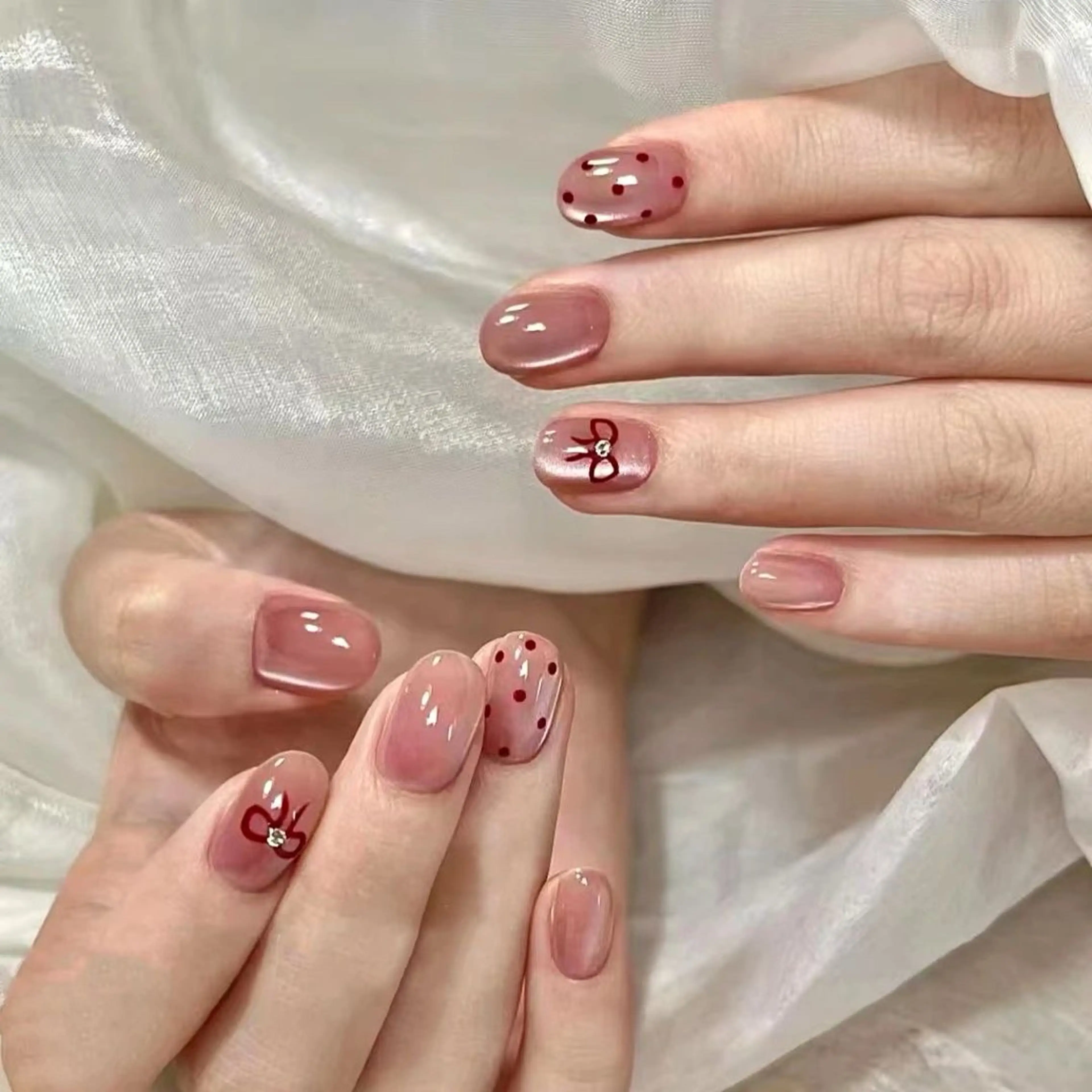 ★練習モデルさん募集★新人ネイリスト担当マグネットワンカラー￥6500円→￥3000円お時間に余裕をもってお越しくださいの写真