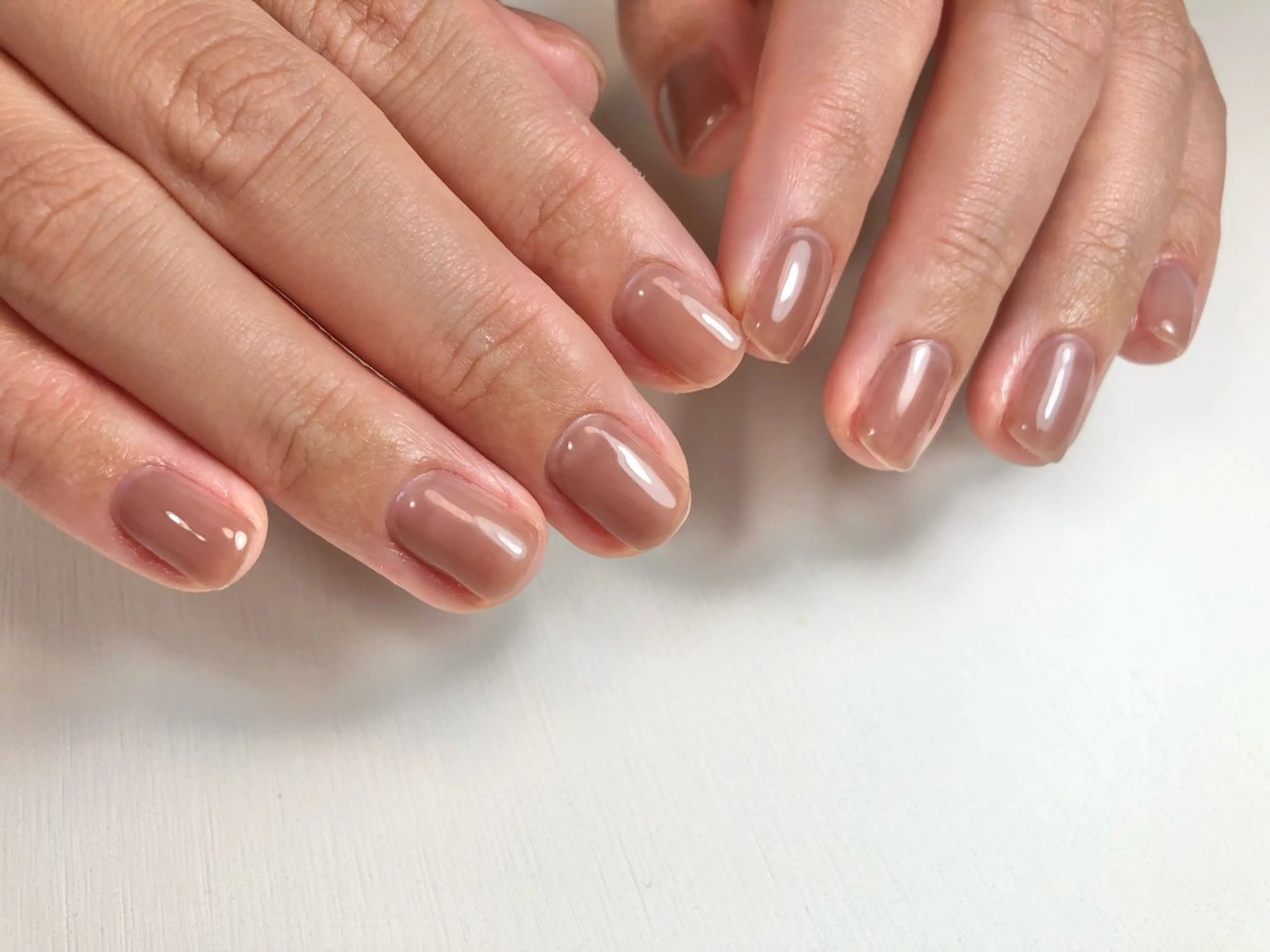 ネイル ワンカラーネイル ハンドネイル atelier in bloomのネイルデザイン