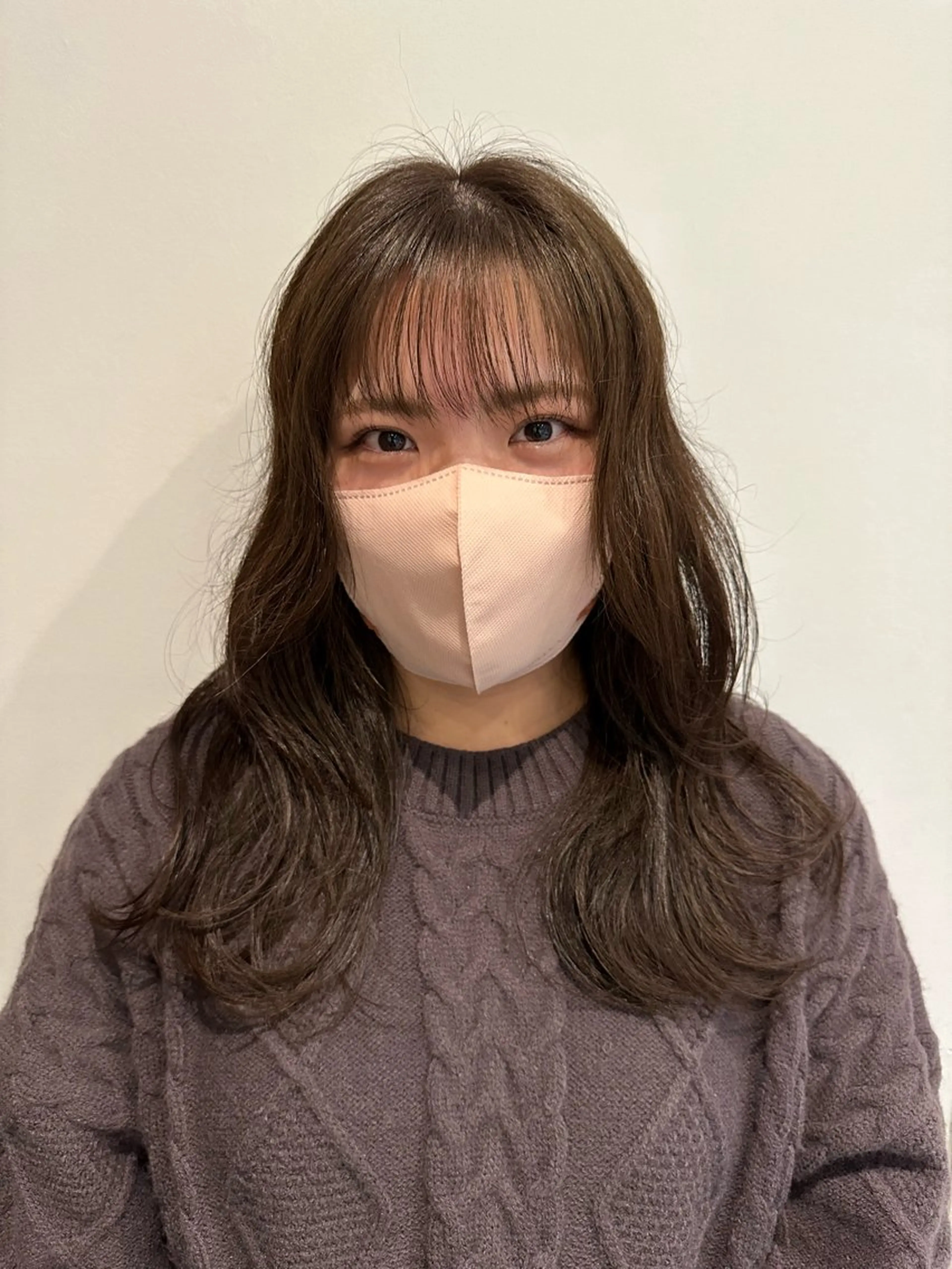 セミロング カラー パーマ 大人ショート/鎌倉/ 似合わせ/不動のヘアスタイル