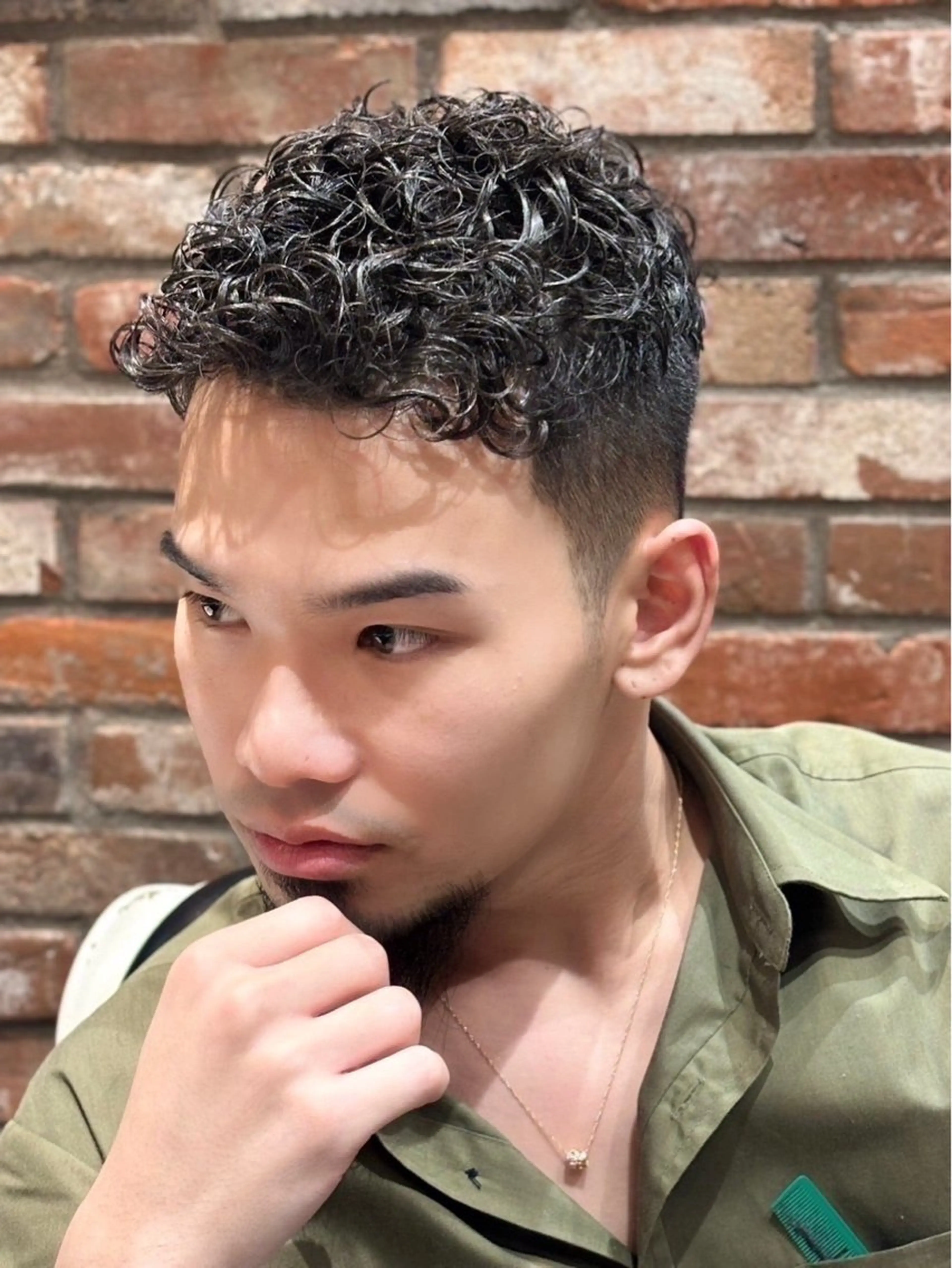 ヘアアレンジ メンズ ヒロ銀座バーバーショップ 恵比寿店所属・橋本 ゆりあのヘアスタイル