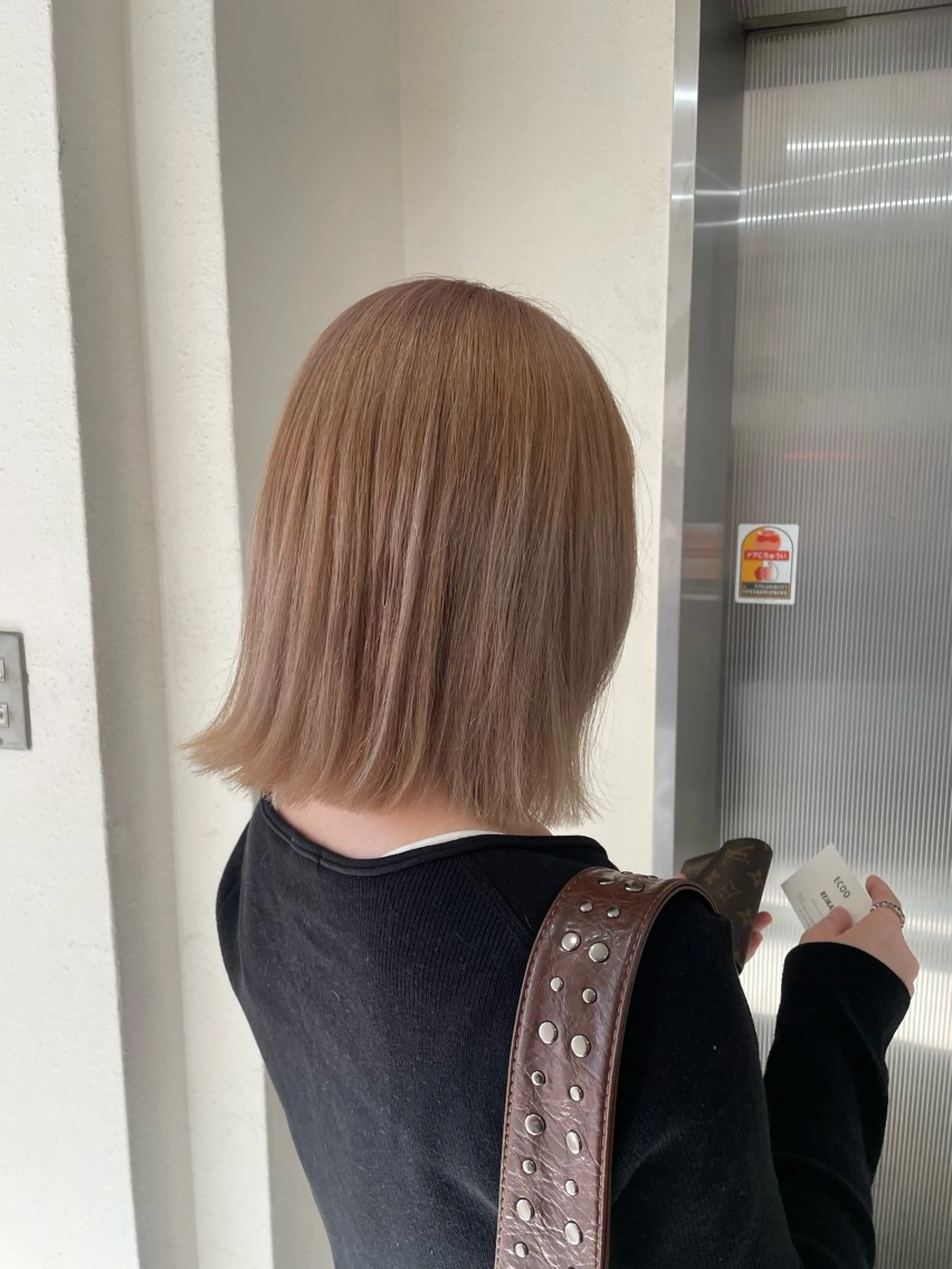 ミディアム カラー 透明感カラー/ レイヤー/REIKAのヘアスタイル