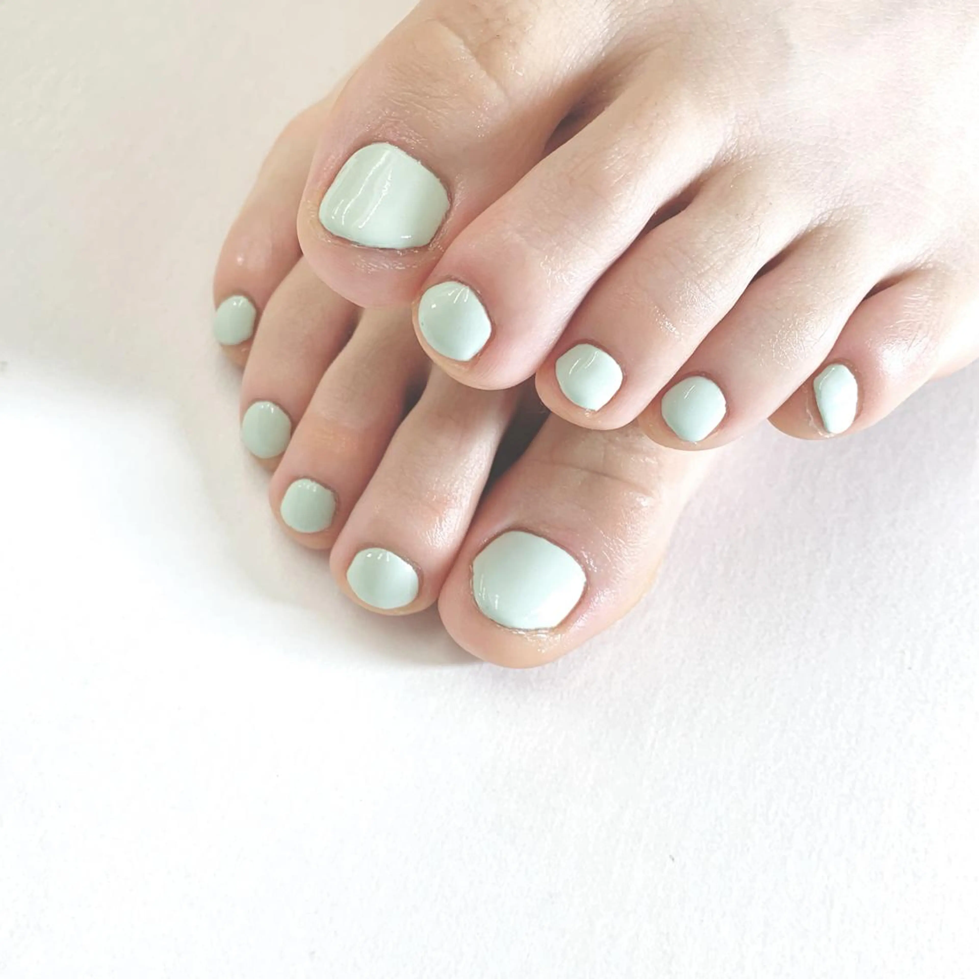 メンズ ネイル フットネイル ワンカラーネイル YUN君 🦍のネイルデザイン