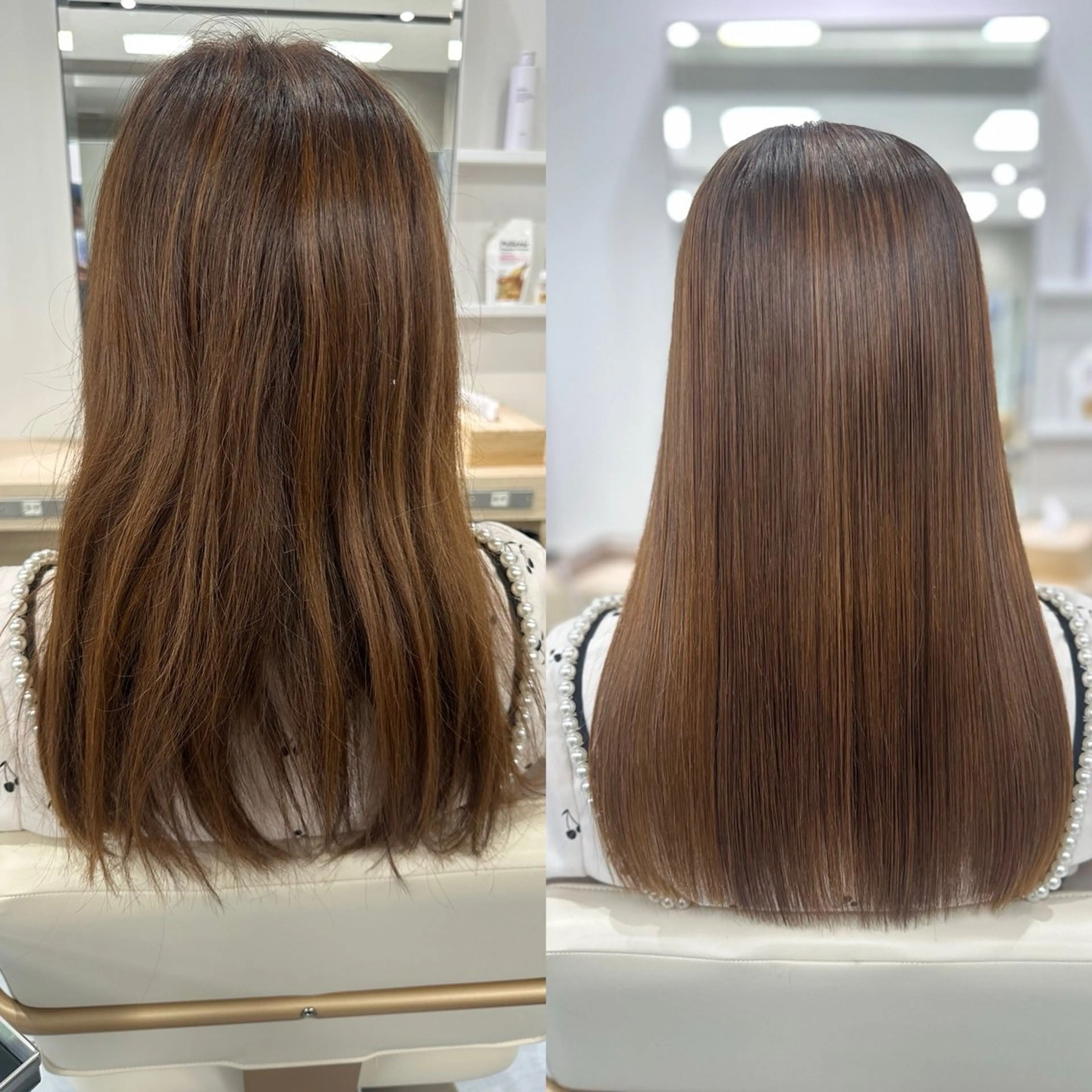 ロング パーマ カット 縮毛矯正 トリートメント 髪質改善/縮毛矯正 /ブリーチ矯正/岡部のヘアスタイル