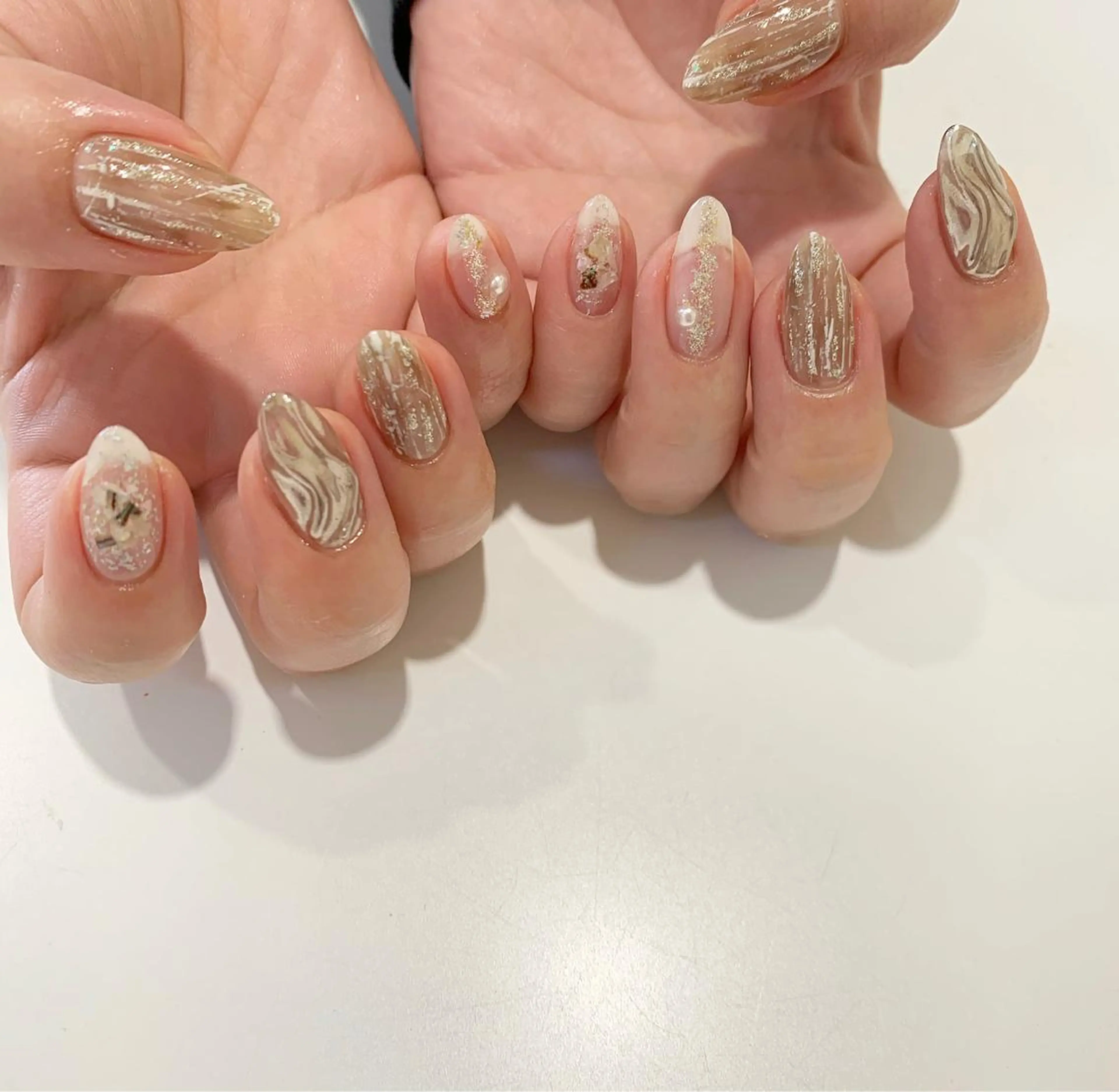 ネイル ハンドネイル 佐藤 穂乃香のネイルデザイン