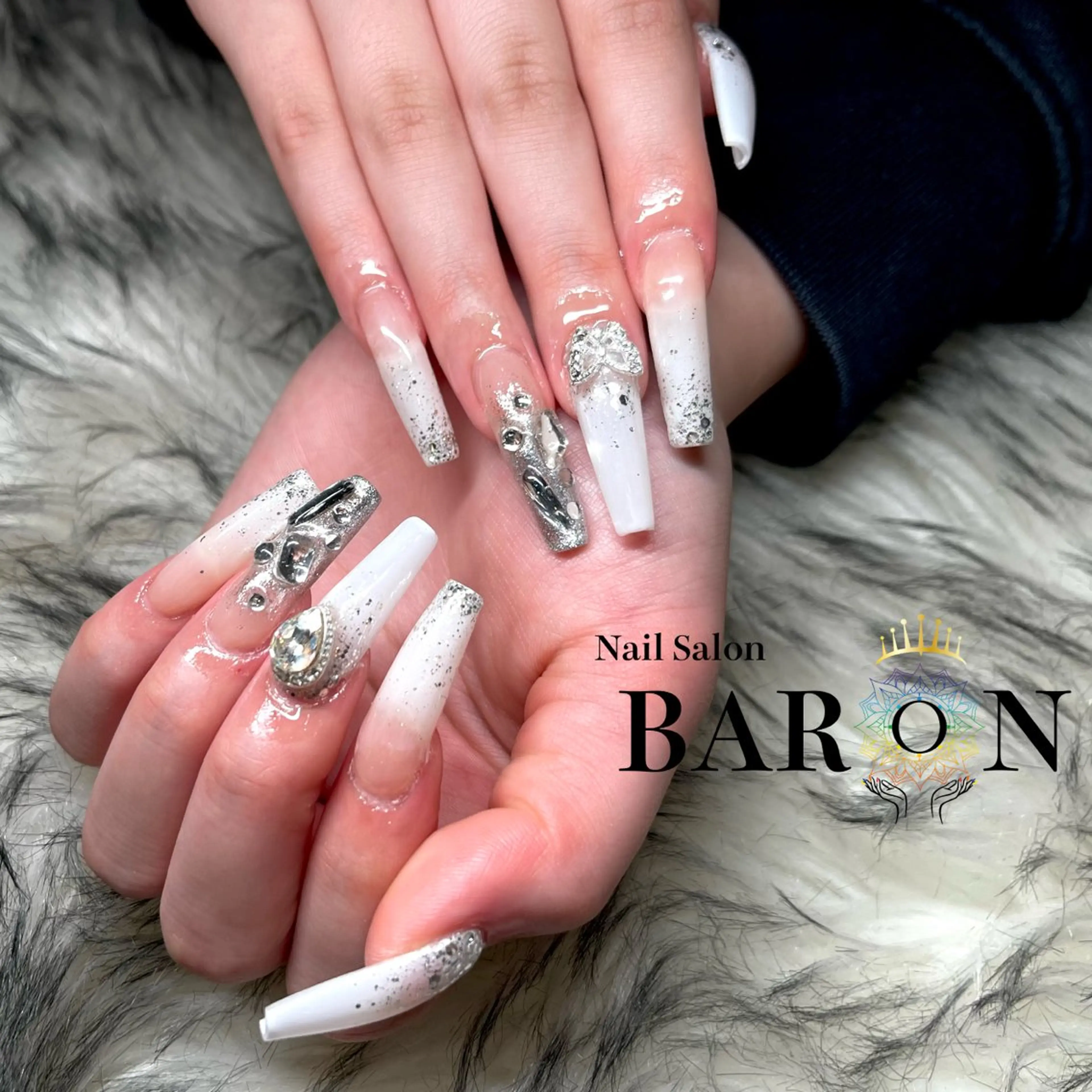 ネイル ハンドネイル ☆SAKI☆ BARON 店長のネイルデザイン