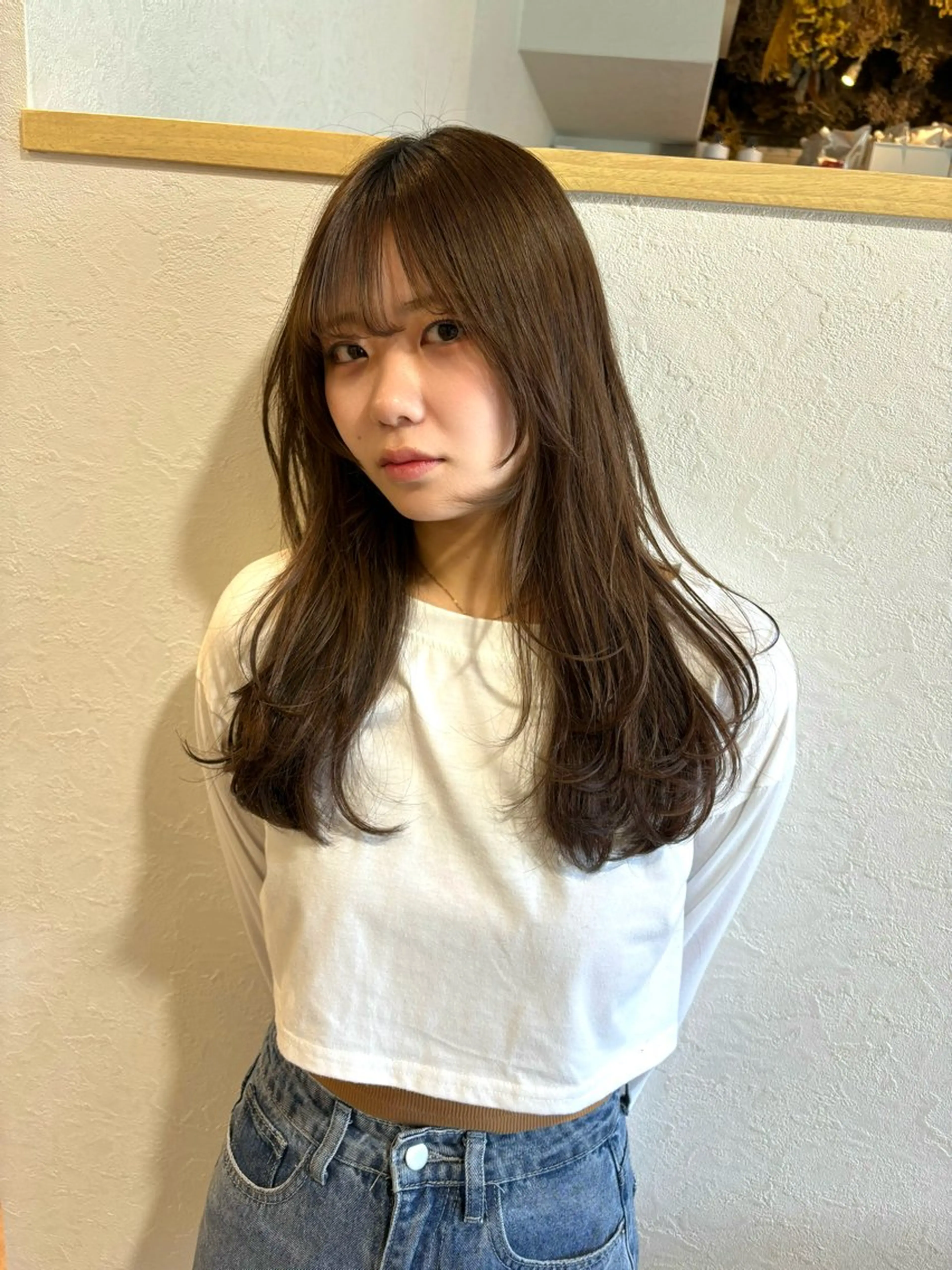 ロング 韓国/透明感 Veluaのヘアスタイル