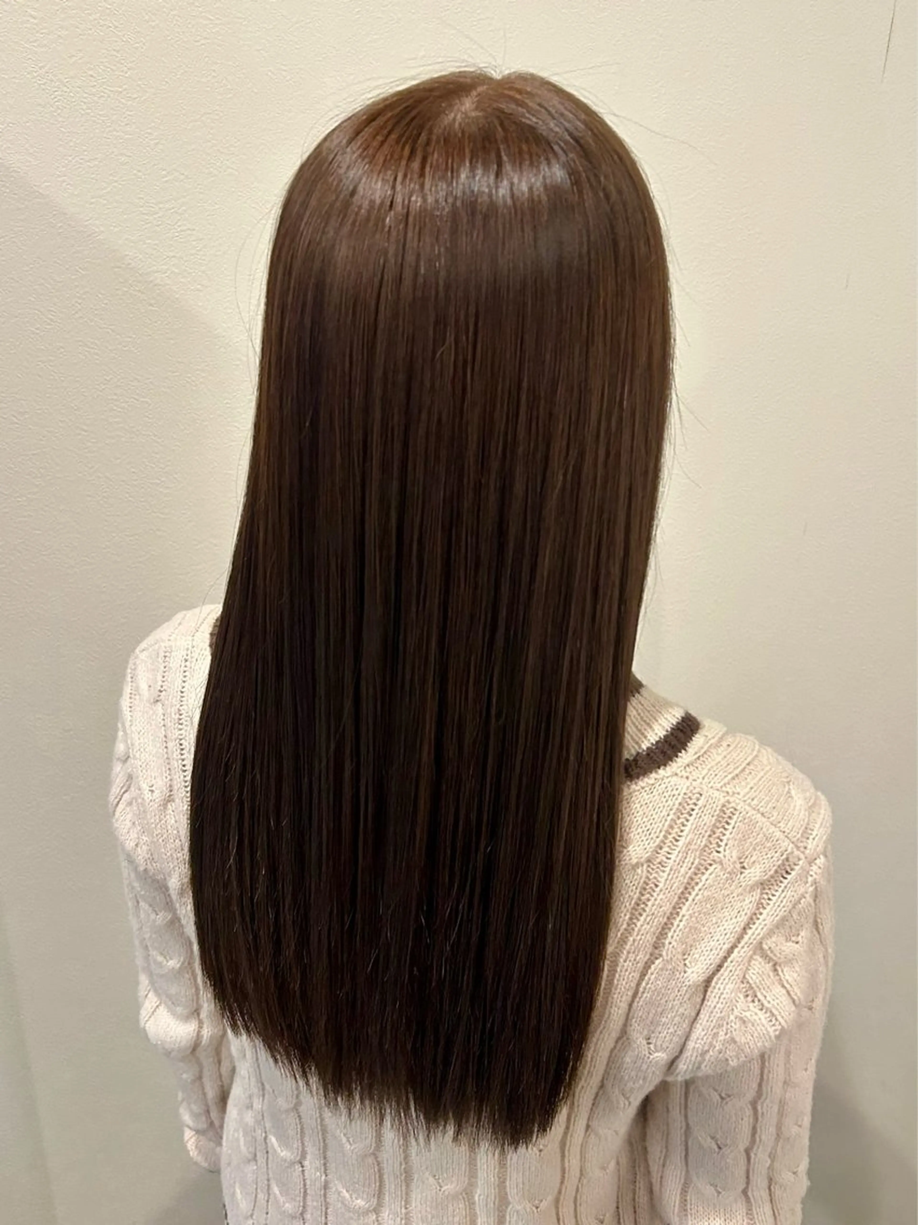 ロング カラー パーマ 縮毛矯正 トリートメント カット ヘアカラー 縮毛矯正 トリートメント 森田 真由のヘアスタイル