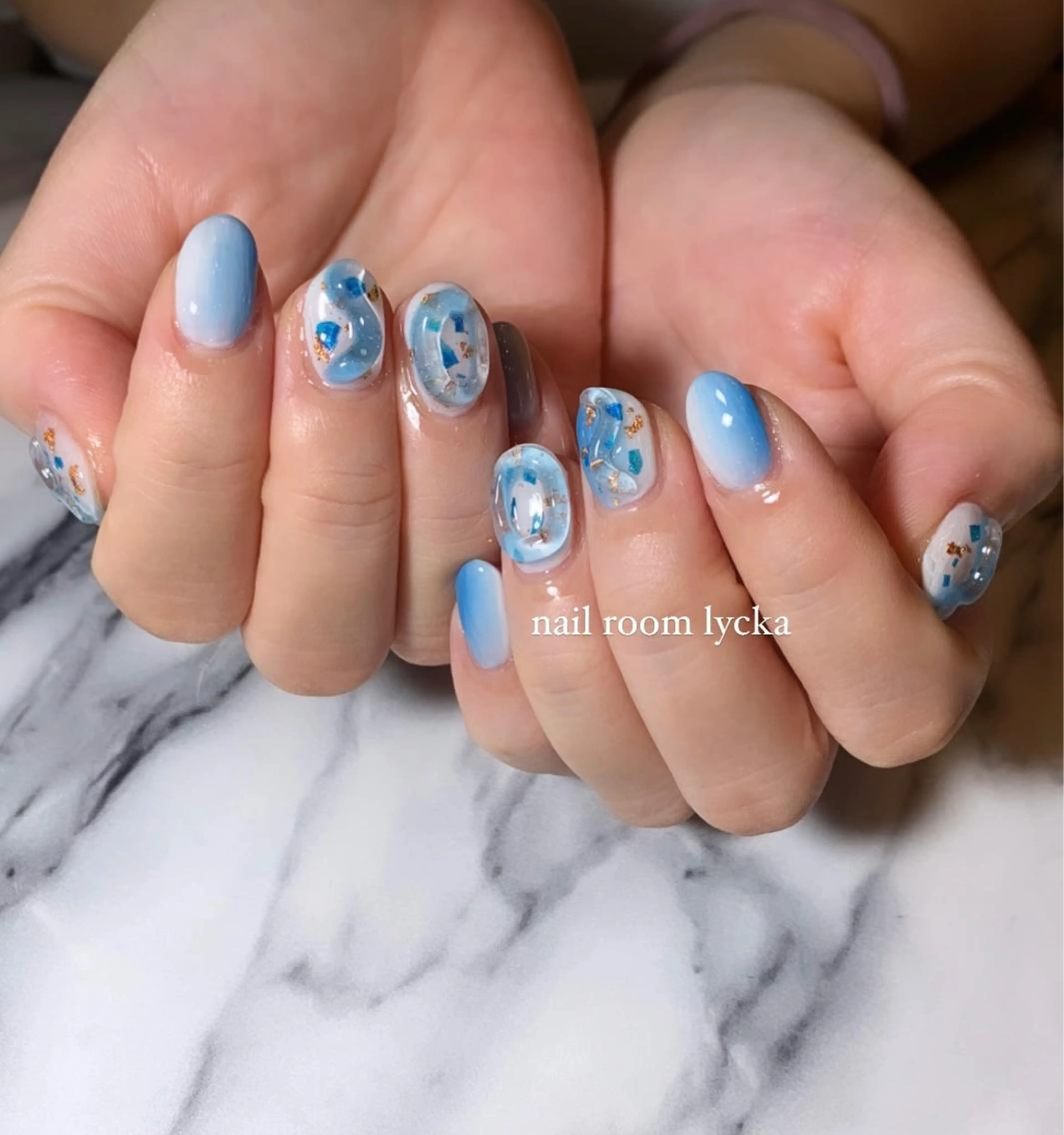 ネイル ﾈｲﾙﾙｰﾑﾘｯｶ 𝐦𝐚𝐲𝐮のネイルデザイン