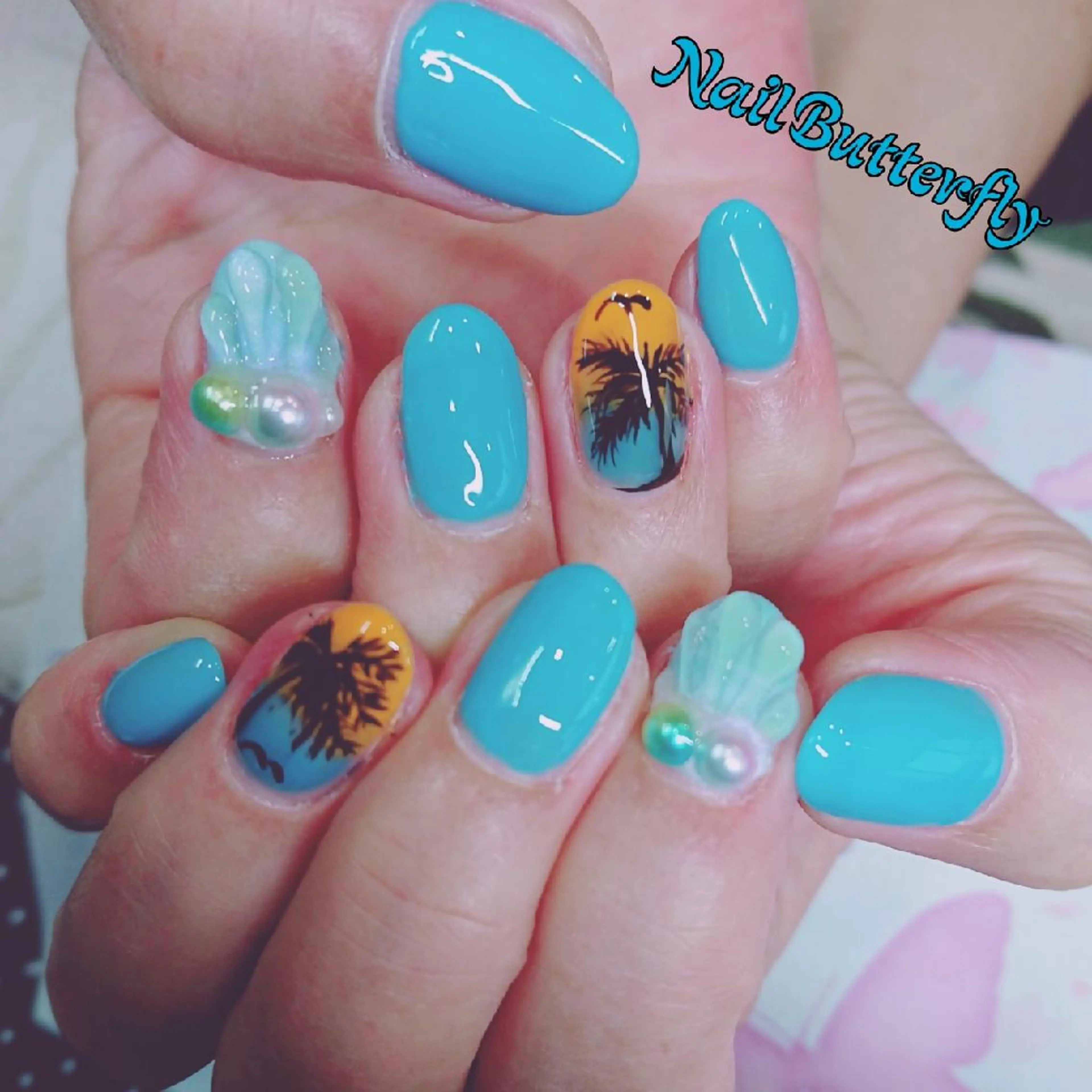 ネイル とねがわ かよこのネイルデザイン