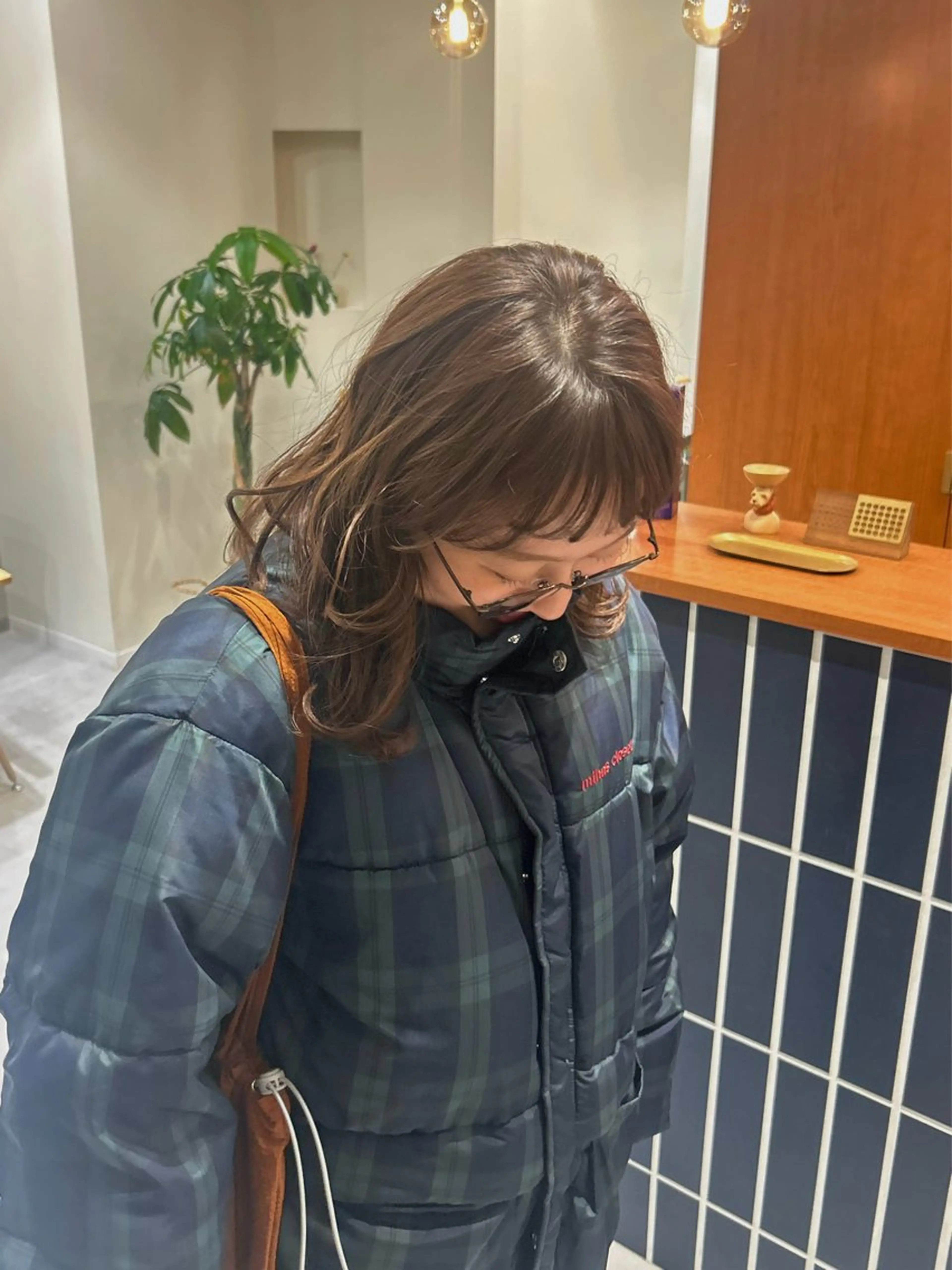 ミディアム 中嶋 うみのヘアスタイル