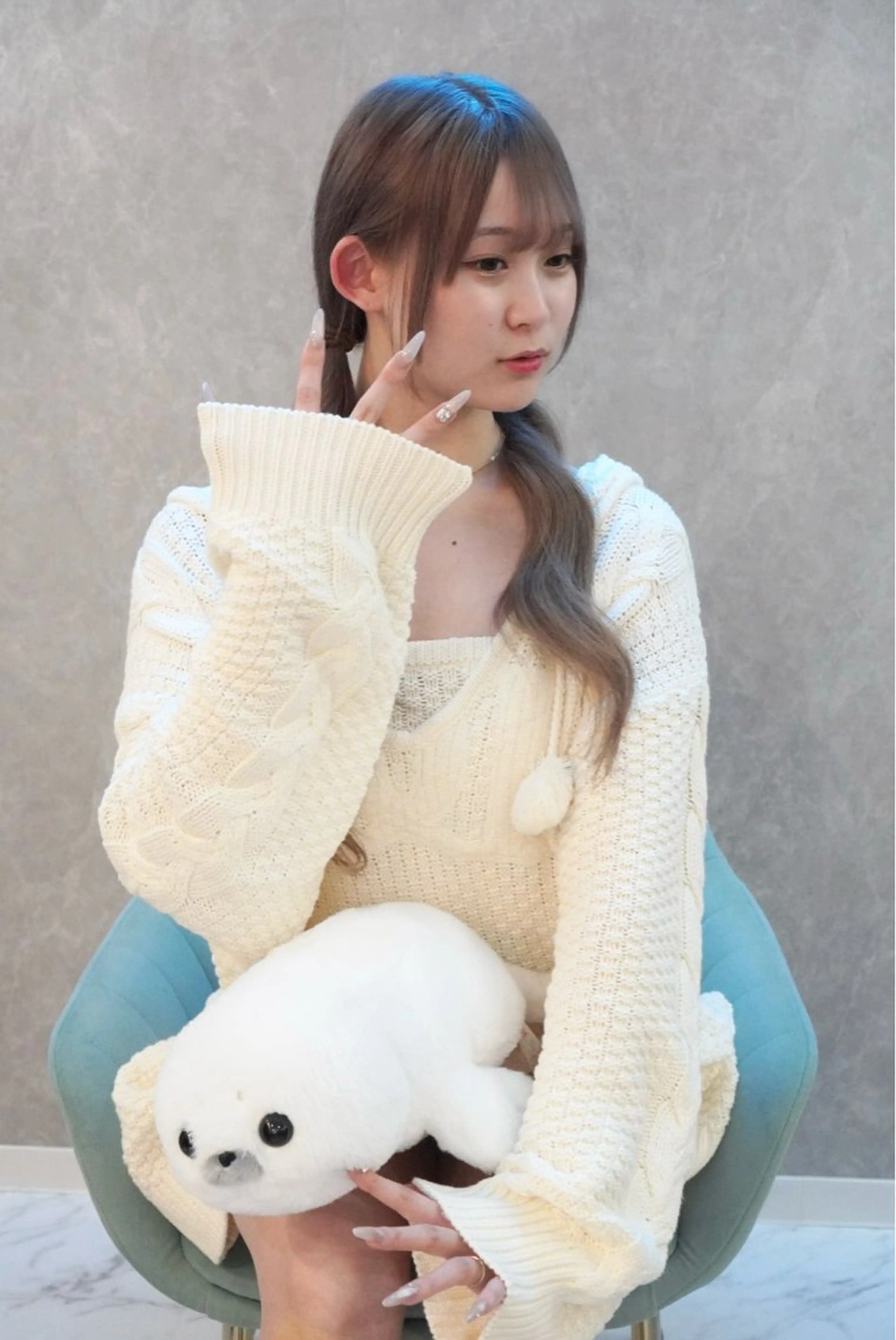 ロング カラー バレイヤージュ ブリーチ ケアブリーチ ダブルカラー イヤリングカラー ヘアカラー トリートメント デザインカラー髪質 改善Lilithのその他イメージ