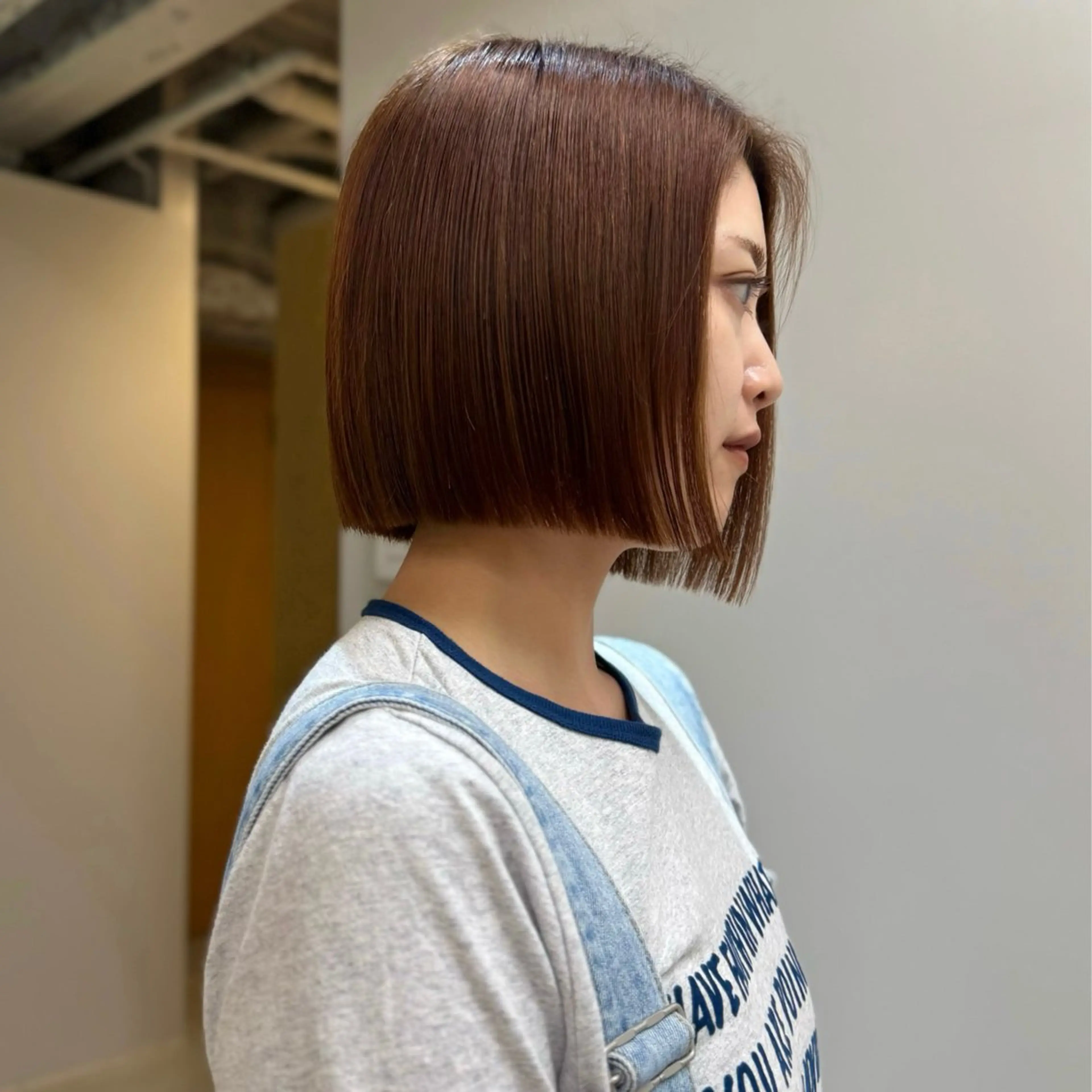 ショート カラー カット ヘアカラー ボブ/ショ ート/タカダアスミのヘアスタイル