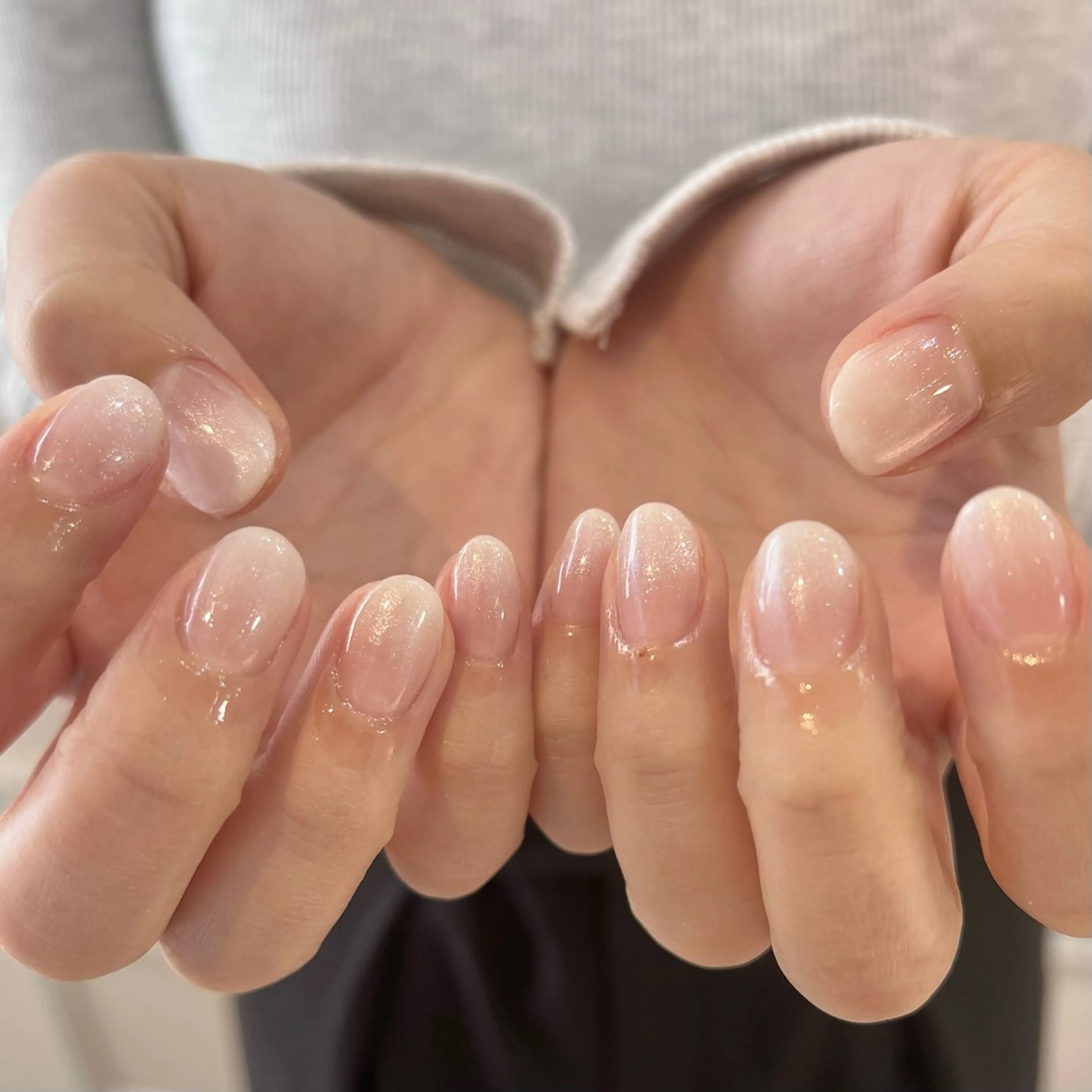 ネイル 🎀チーク/ちゅるん 🫧chisa🎀のネイルデザイン