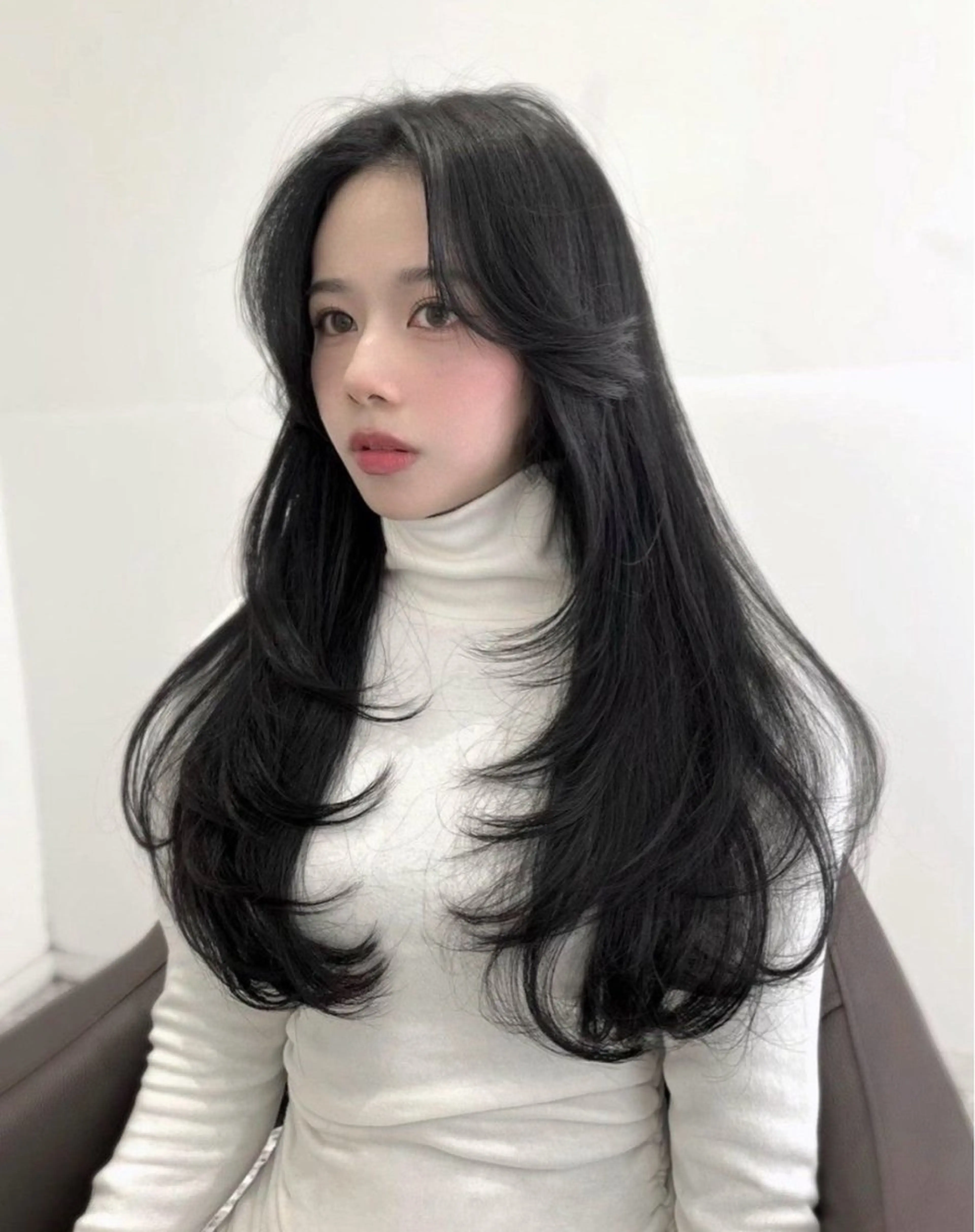 レイヤーカットの写真