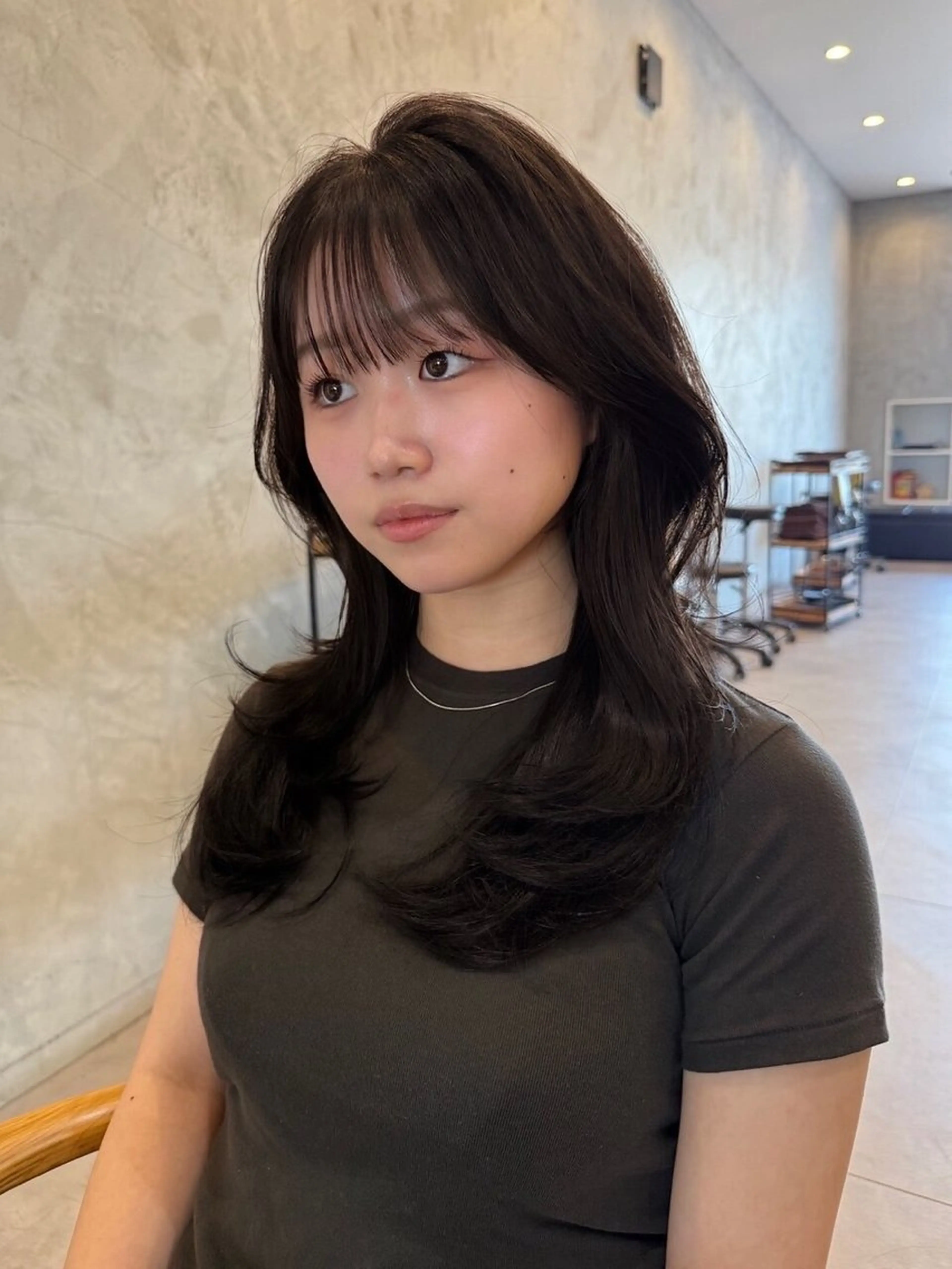 ロング rino/カット /ミディアム/名古屋のヘアスタイル