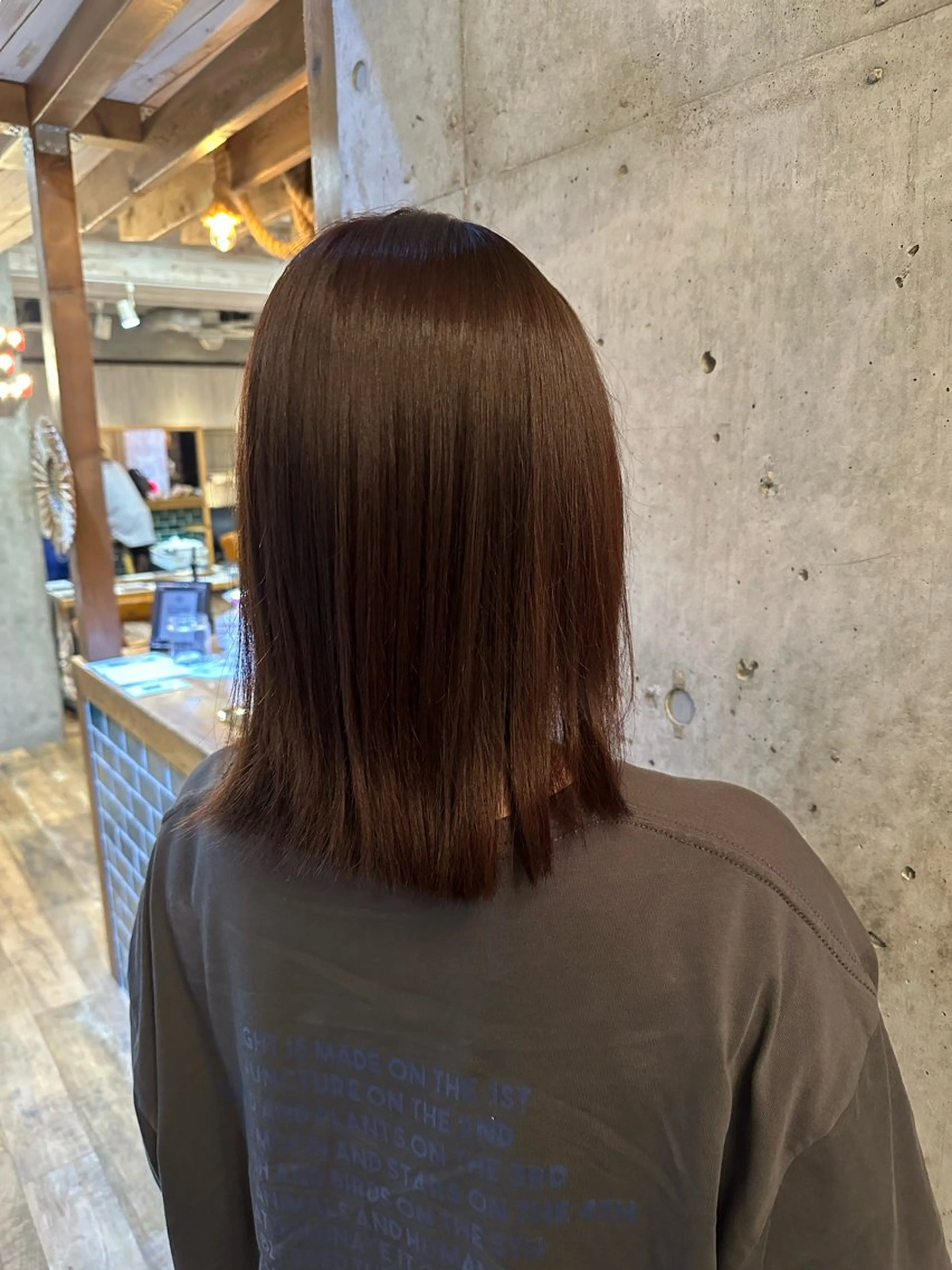 【⠀癖が気になる方に…☔️】髪質改善ストレート+1STEPトリートメントの写真