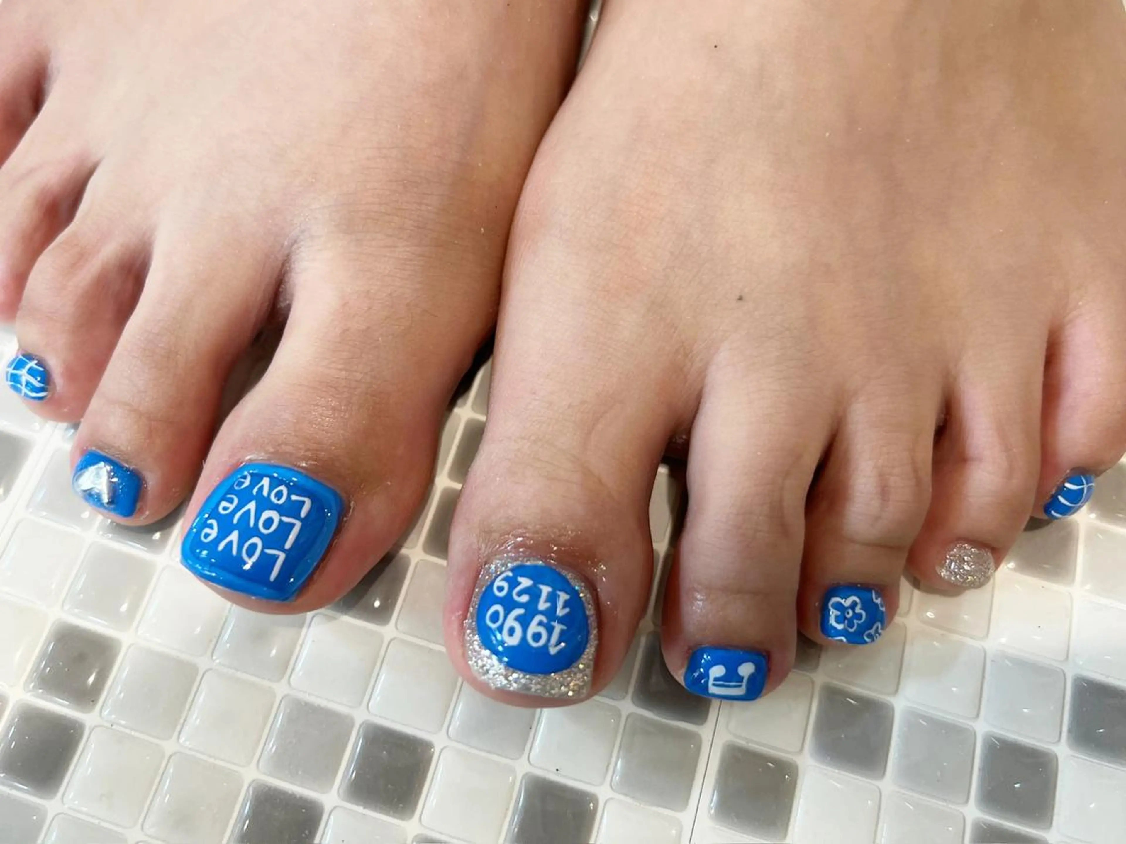 ネイル フットネイル ♡Nailist yui♡のネイルデザイン