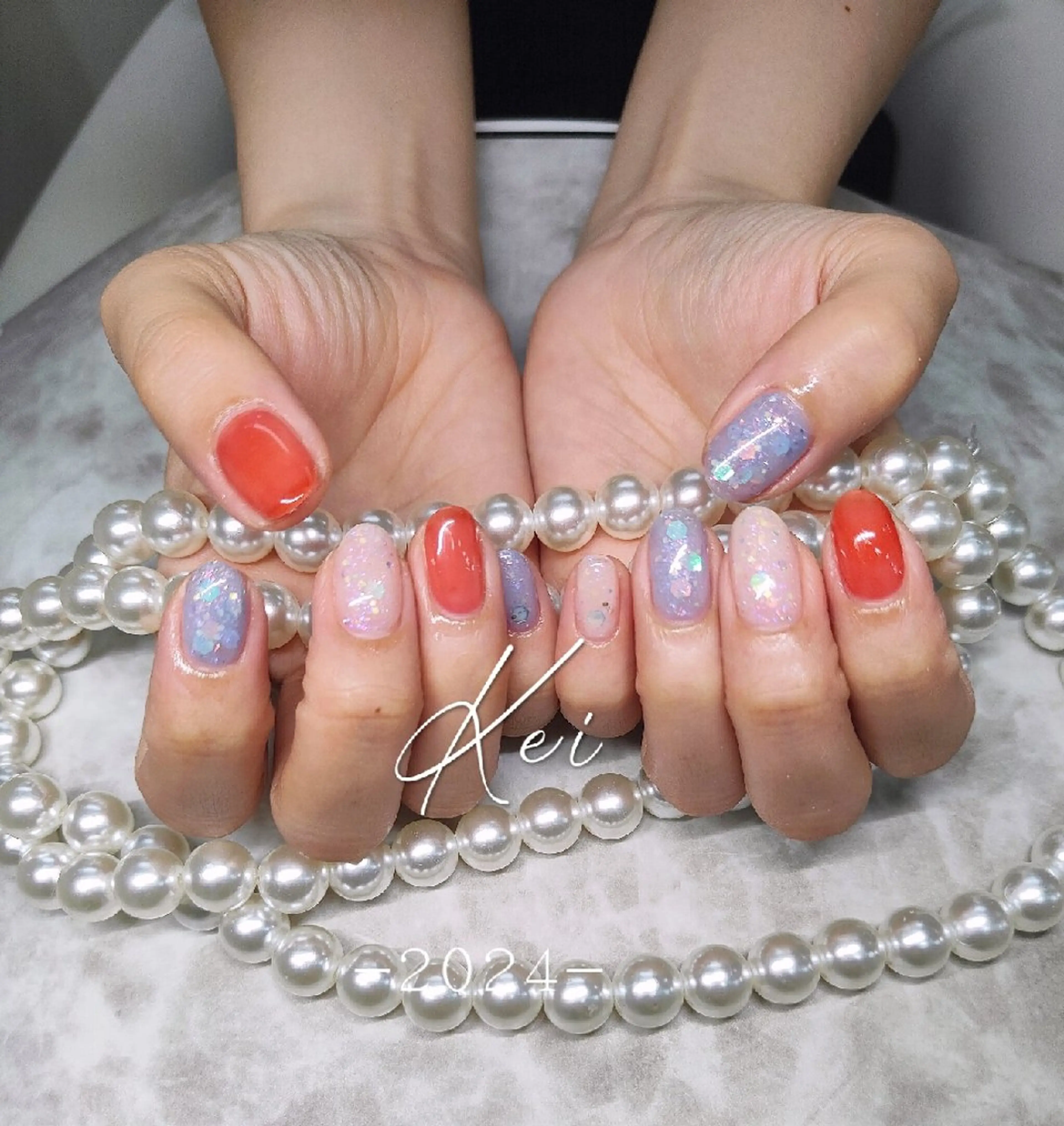 ネイル ハンドネイル 🎀 Kei 🎀のネイルデザイン