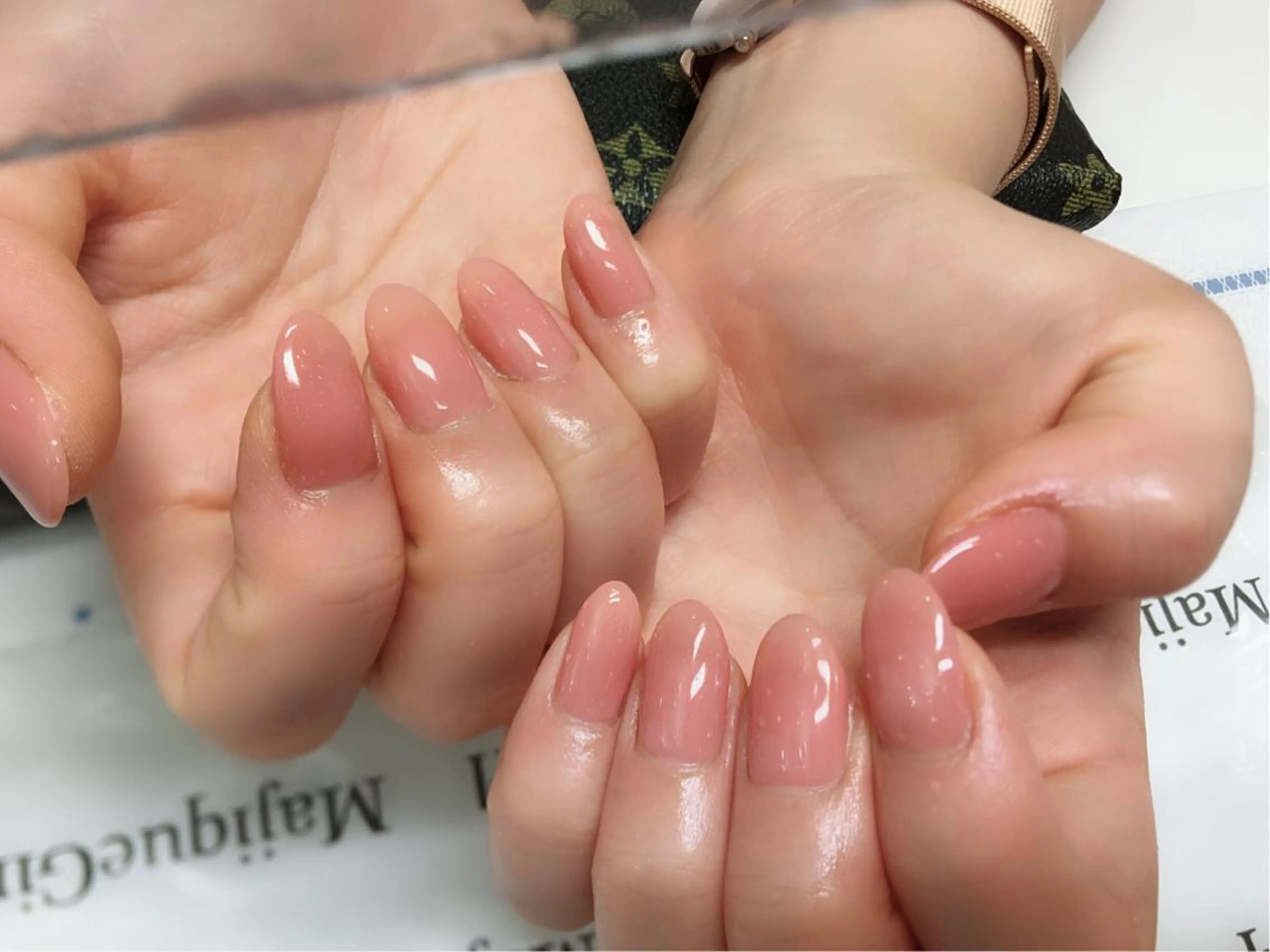ネイル ピンク 🌸Nail&Eye KAKU🌸のネイルデザイン