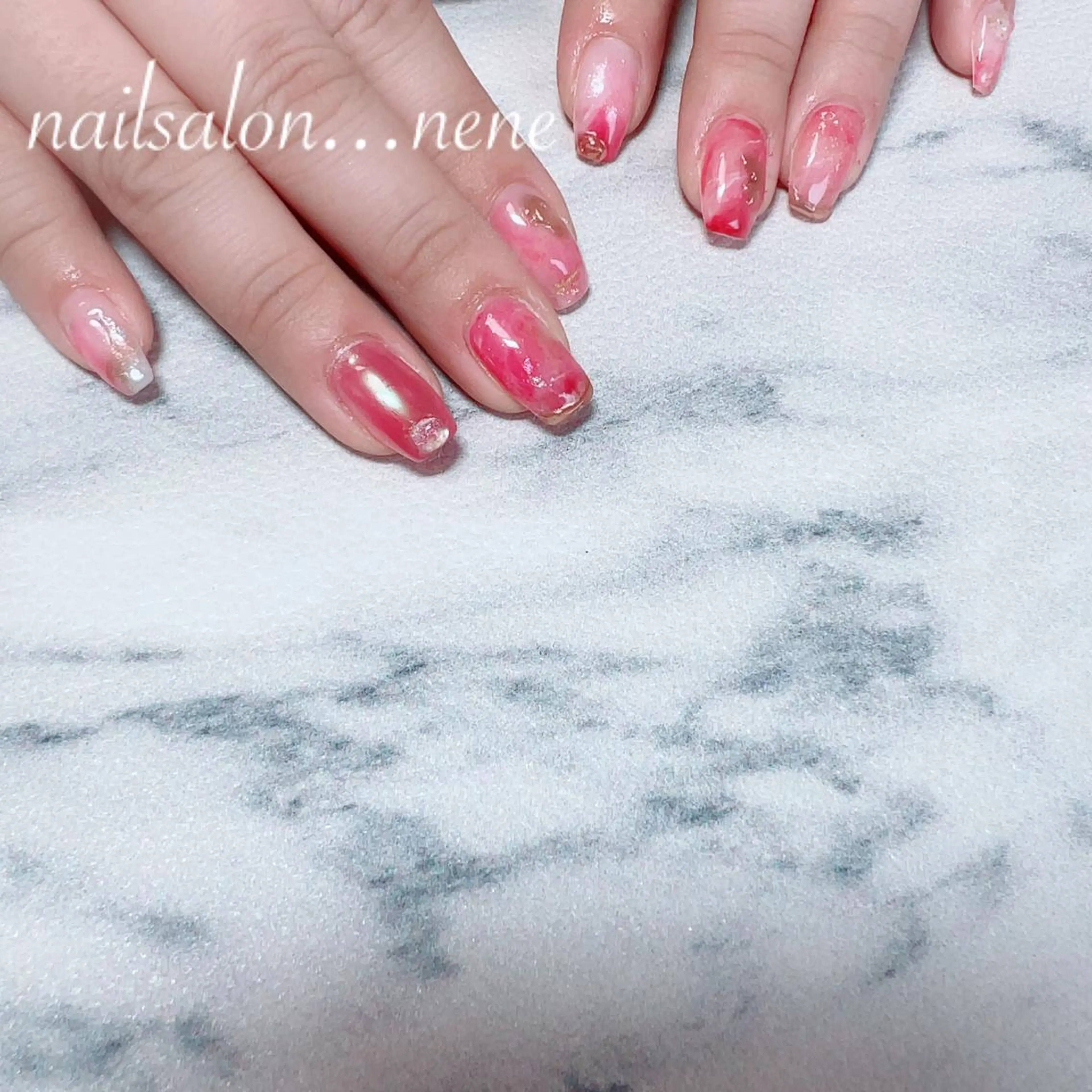 ネイル ニュアンスネイル nailsalon ...neneのネイルデザイン