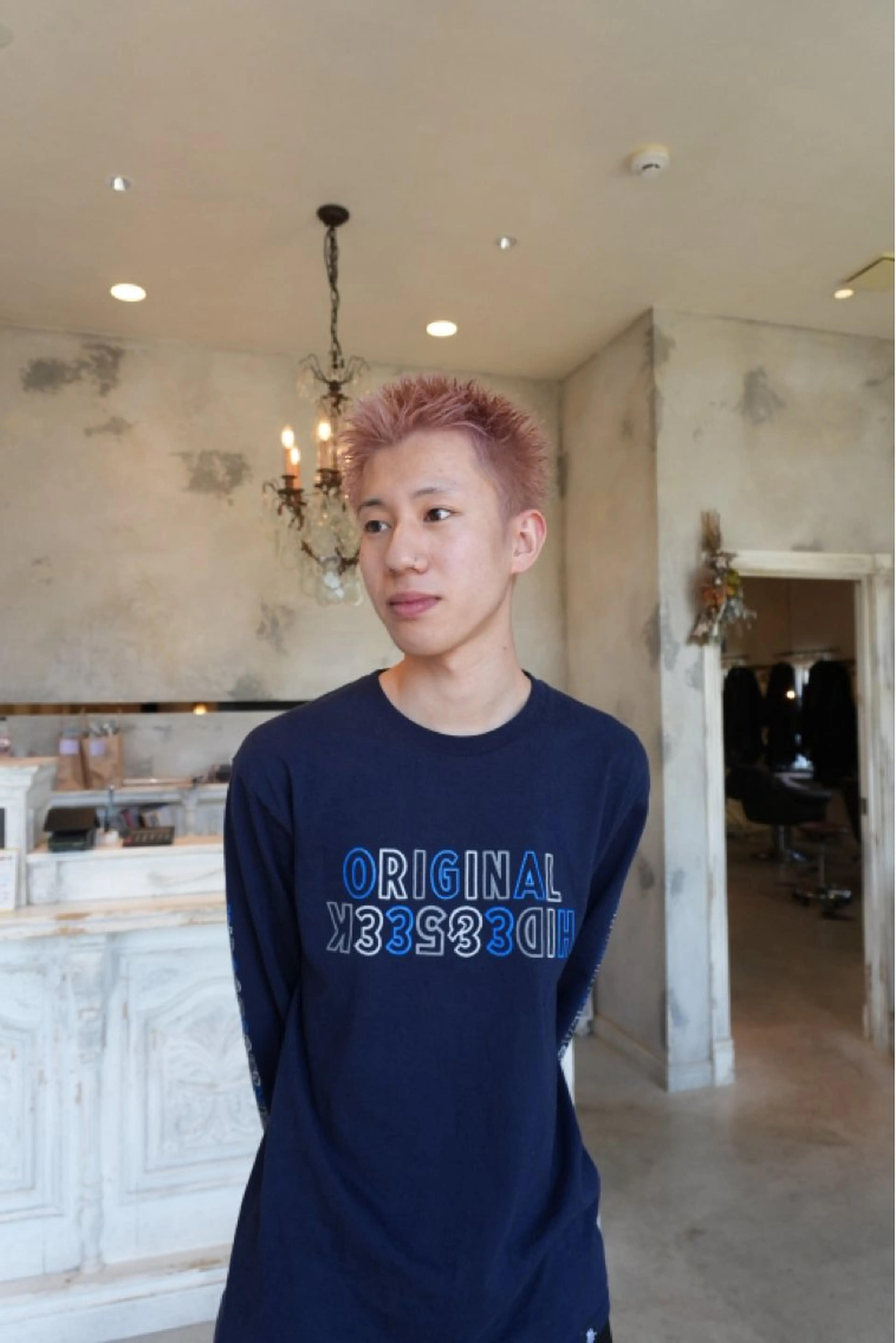 カラー メンズ なかやま れいかのヘアスタイル