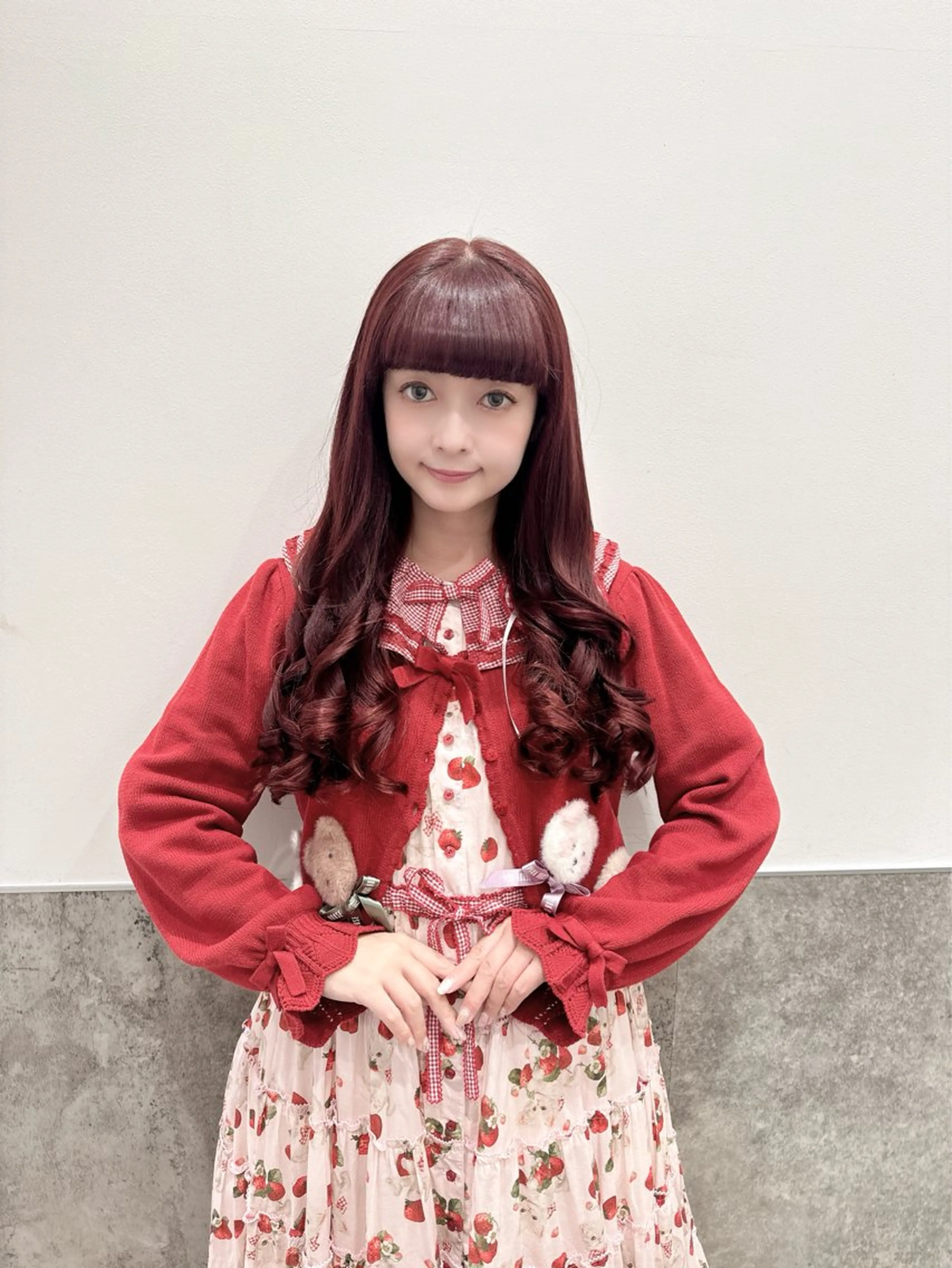 ロング カラー カット ヘアカラー トリートメント 💗ガーリーヘア🎀 saki💗のヘアスタイル