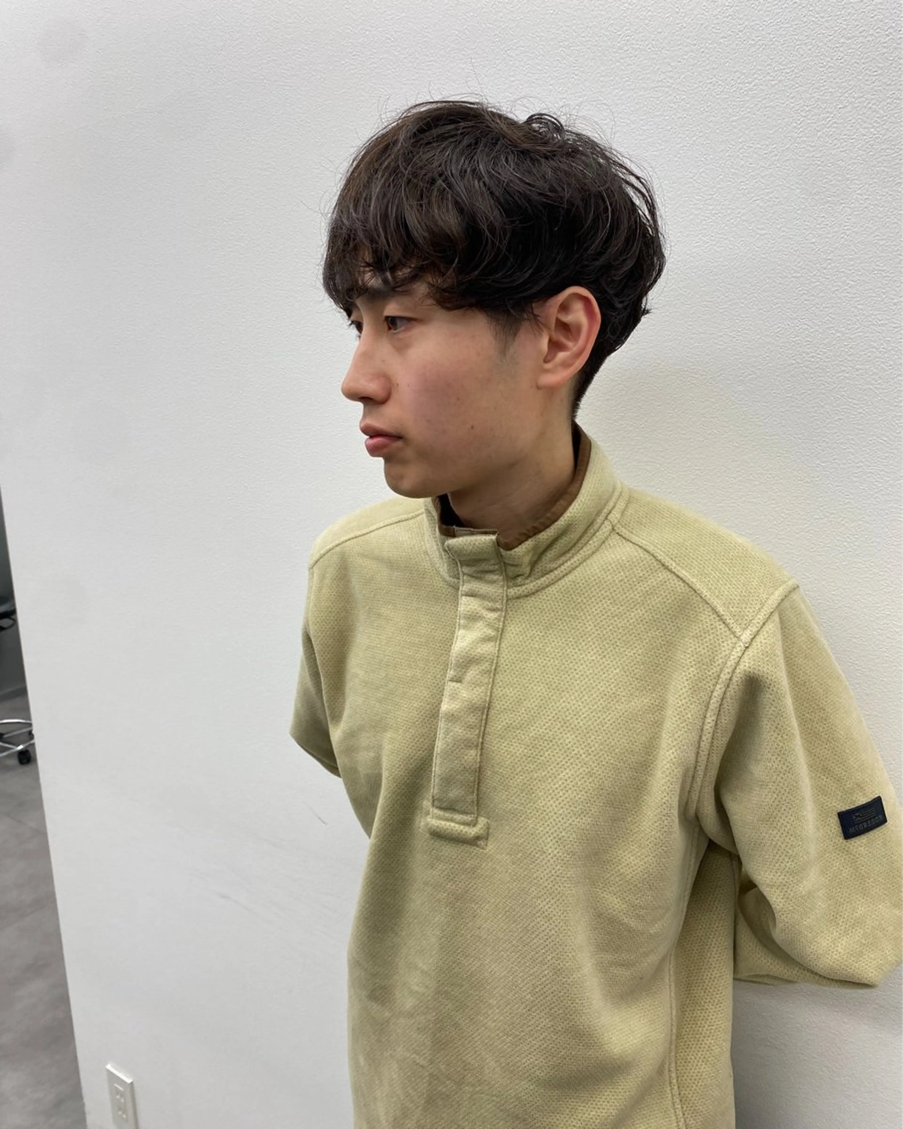 ショート パーマ 大人ショート 江坂　今井魁人のヘアスタイル