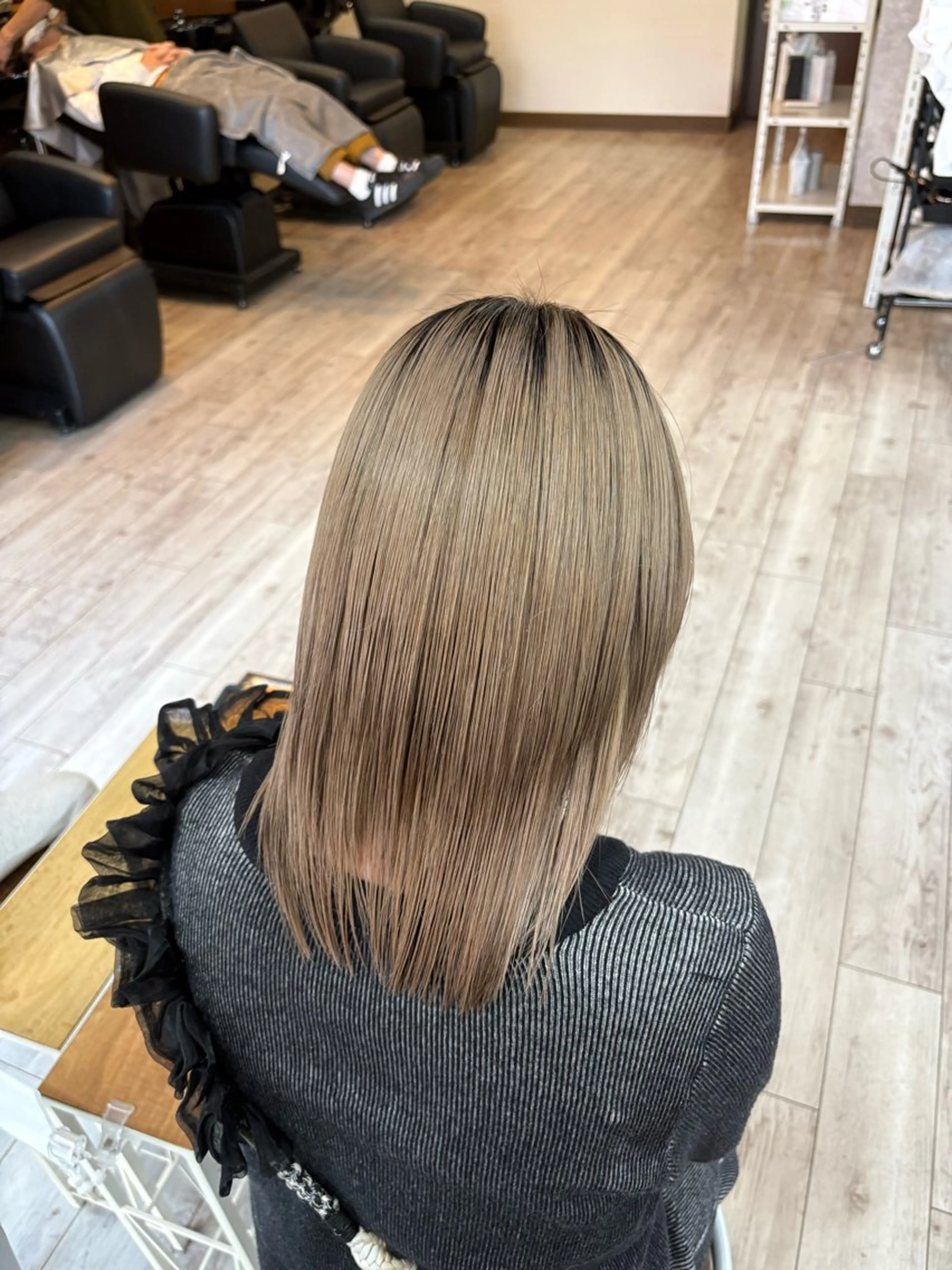 ミディアム トリートメント なぎは/暖色・ ナチュラルカラーのヘアスタイル