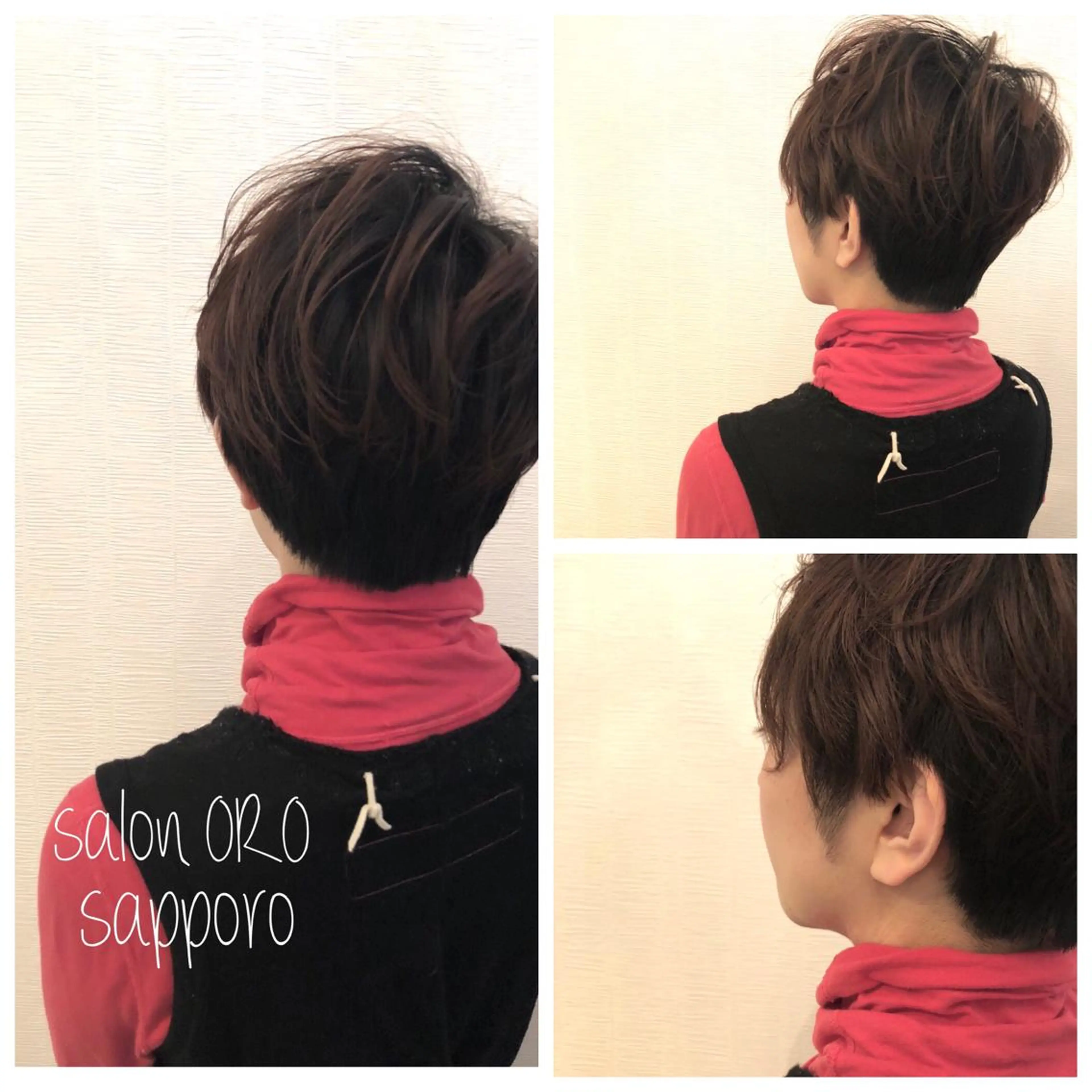 ショート カット トリートメント 平川 友希子のヘアスタイル