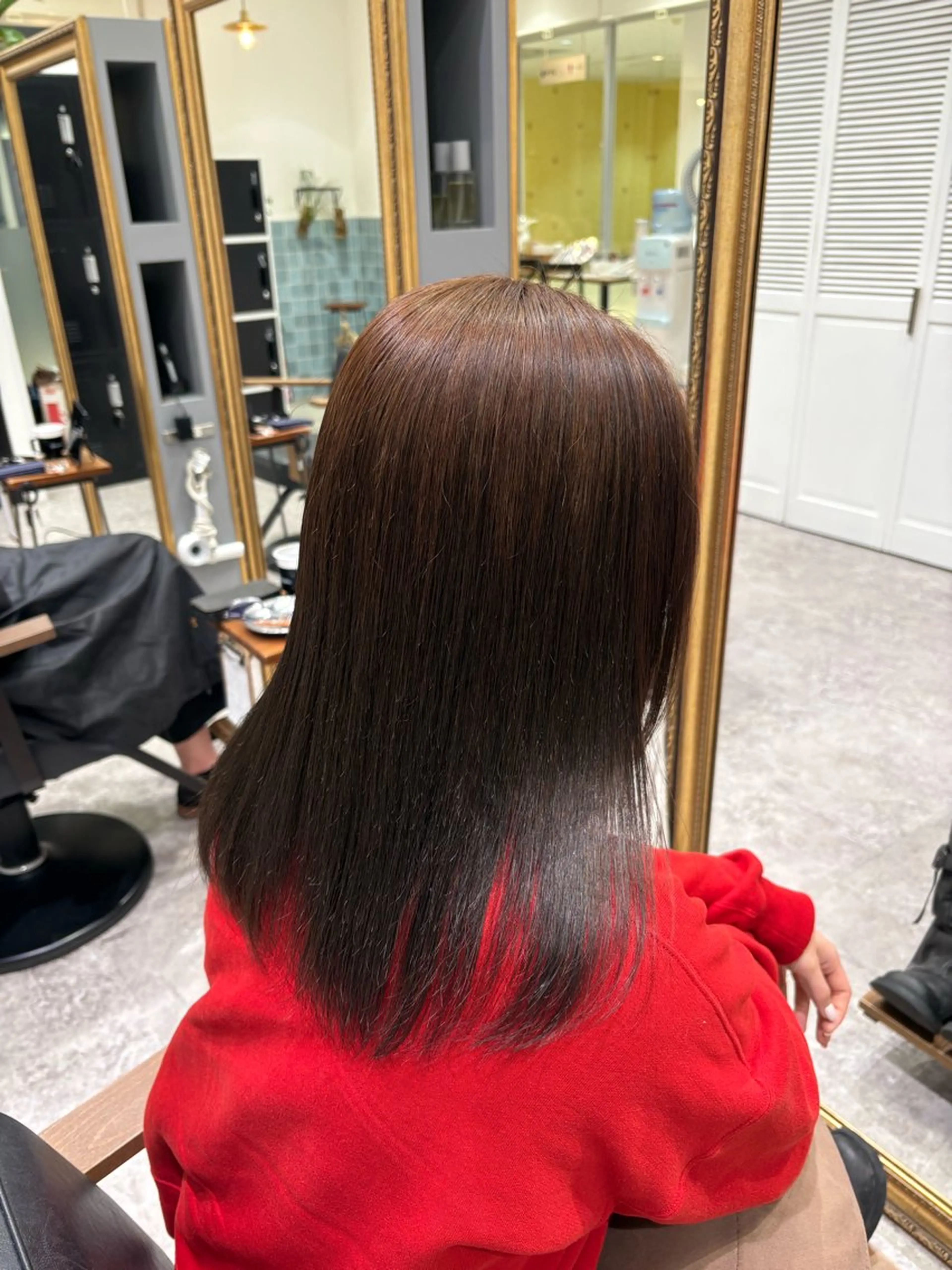 カラー ヘアカラー トリートメント 透明感カラー/ダブル カラー/MAI🎀のヘアスタイル